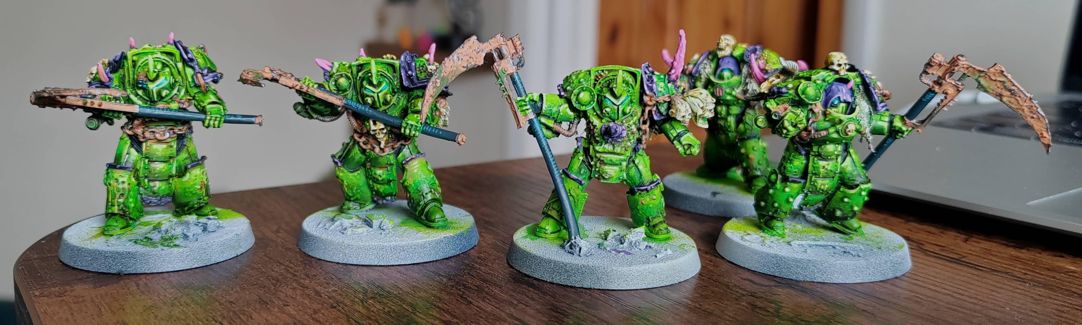 Painted Deathshroud group