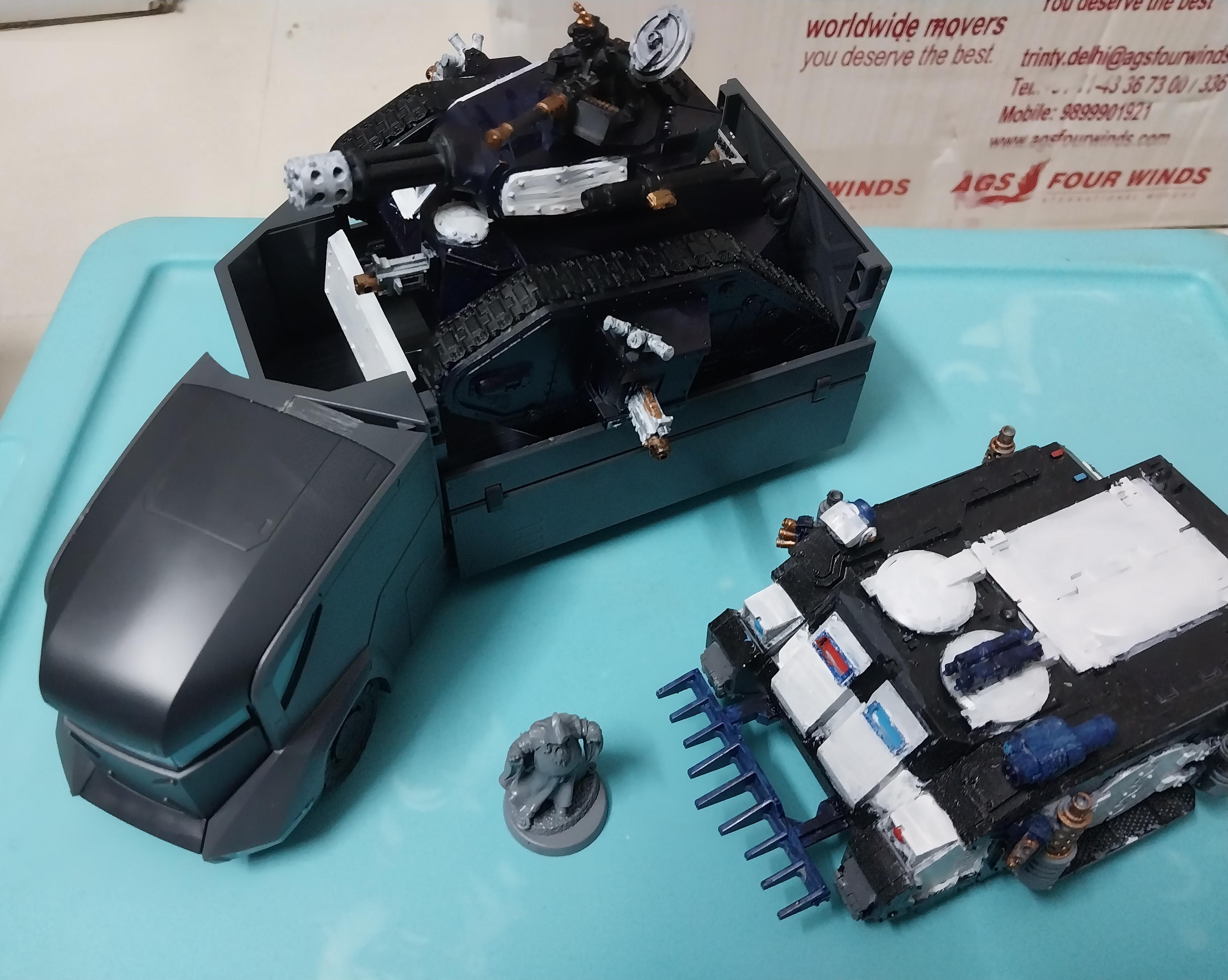 1/72, Bandai, Truck, HG Armored Special Carrier