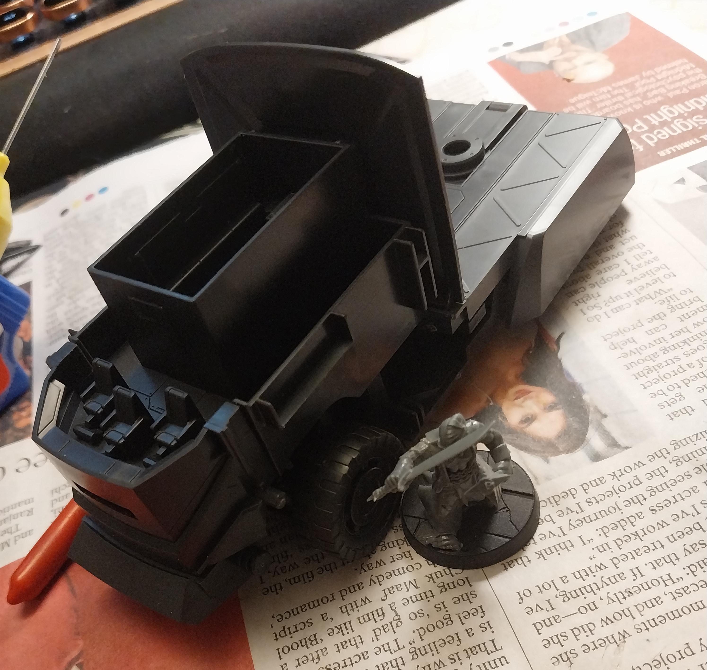 1/72, Bandai, Truck, Work In Progress