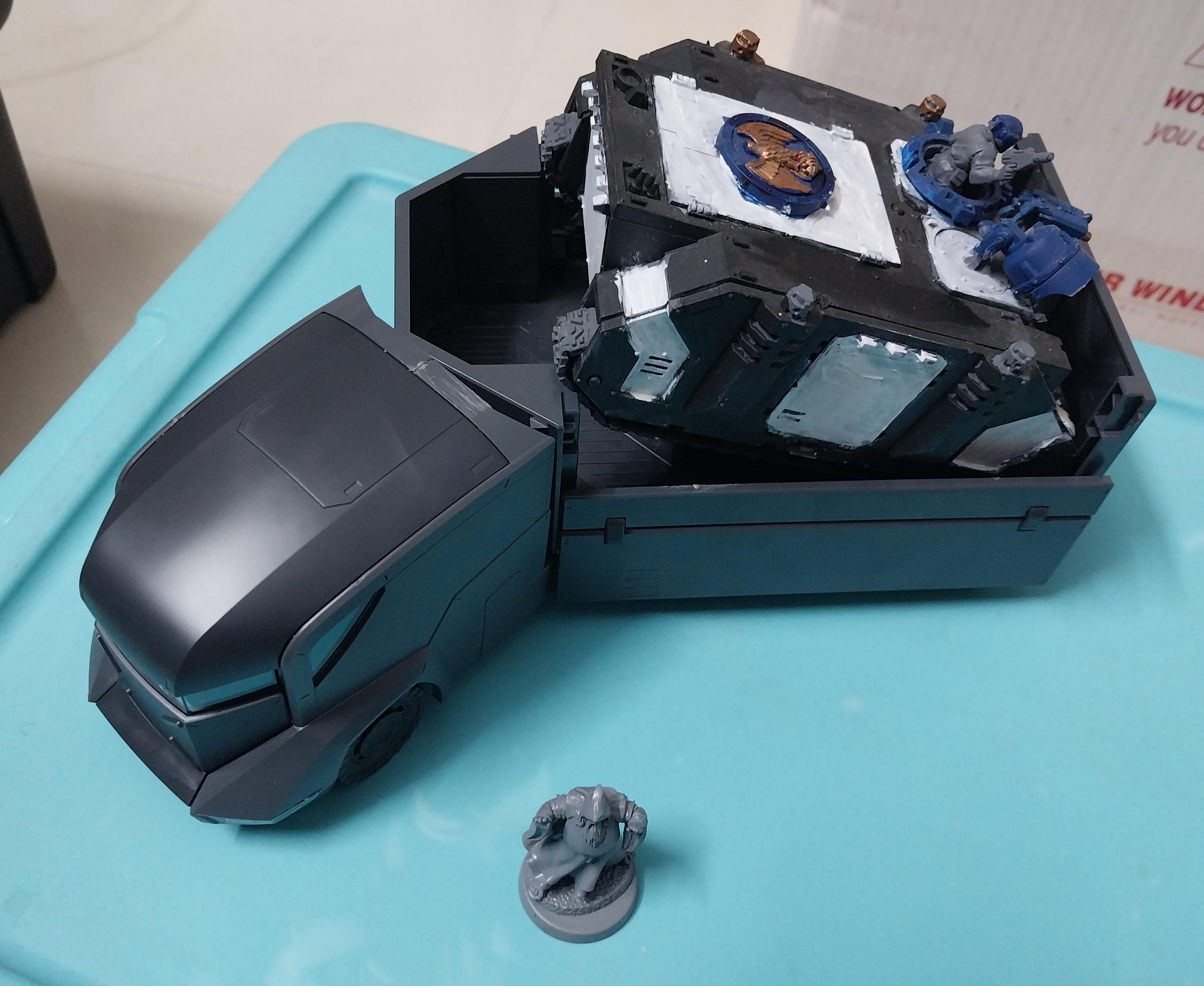 1/72, Bandai, Truck, HG Armored Special Carrier