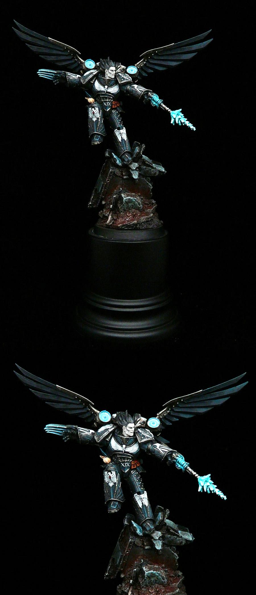 Corvus Corax primarch of the Raven Guard 