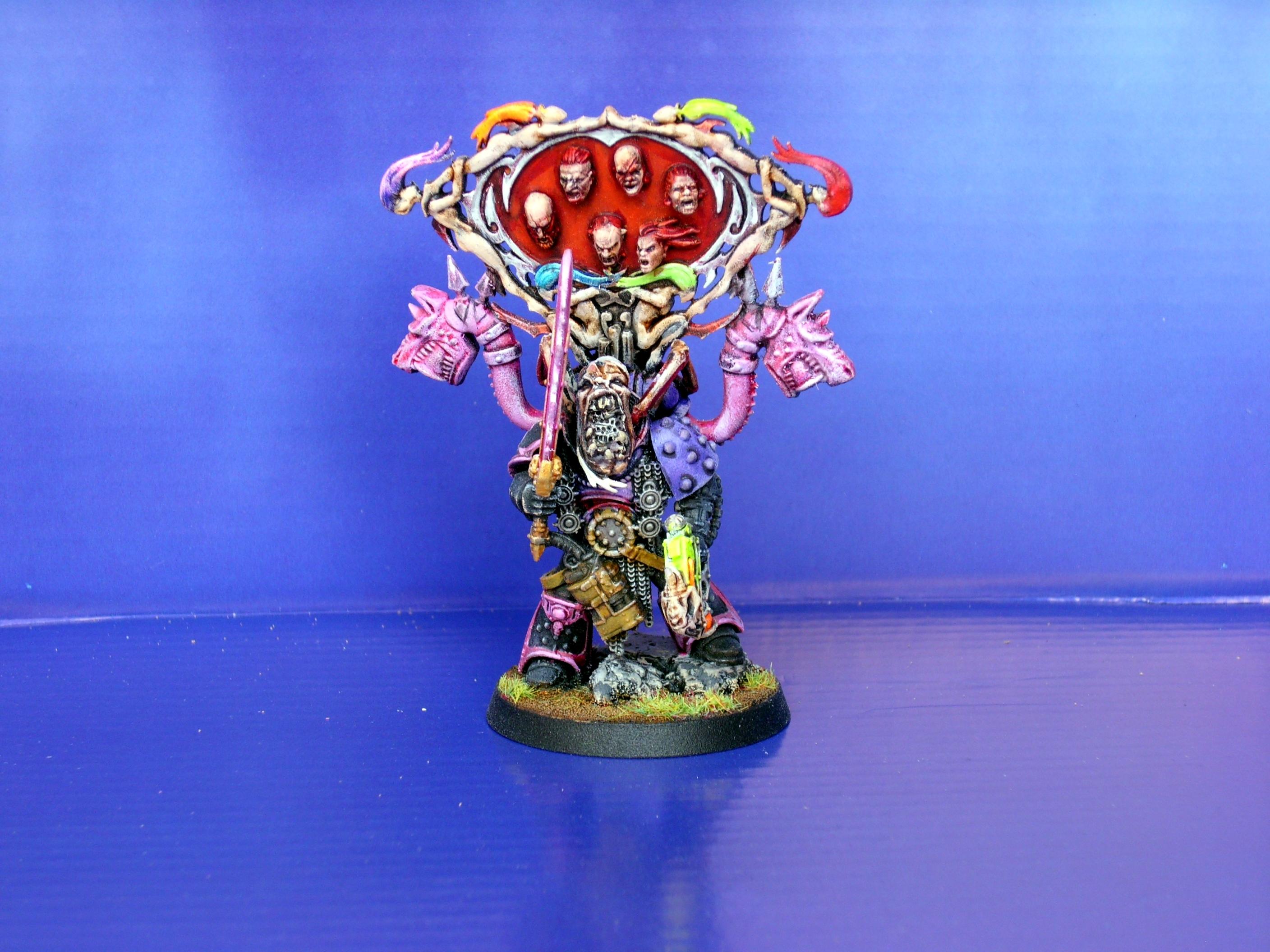 Chaos Lord, Chaos Space Marines, Conversion, Emperor's Children, Heretic Astartes, Lord Kakophonist, Slaanesh, Warhammer 40,000
