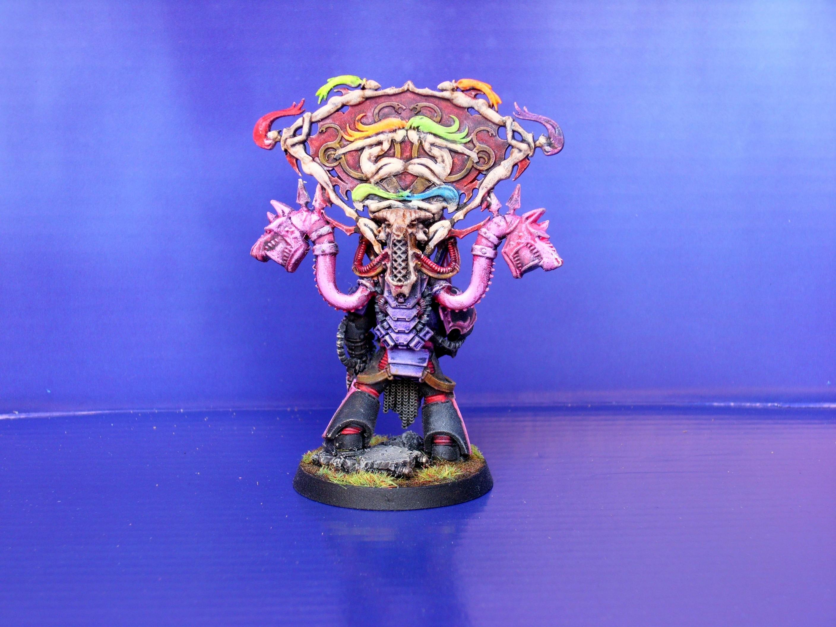 Chaos Lord, Chaos Space Marines, Conversion, Emperor's Children, Heretic Astartes, Lord Kakophonist, Slaanesh, Warhammer 40,000