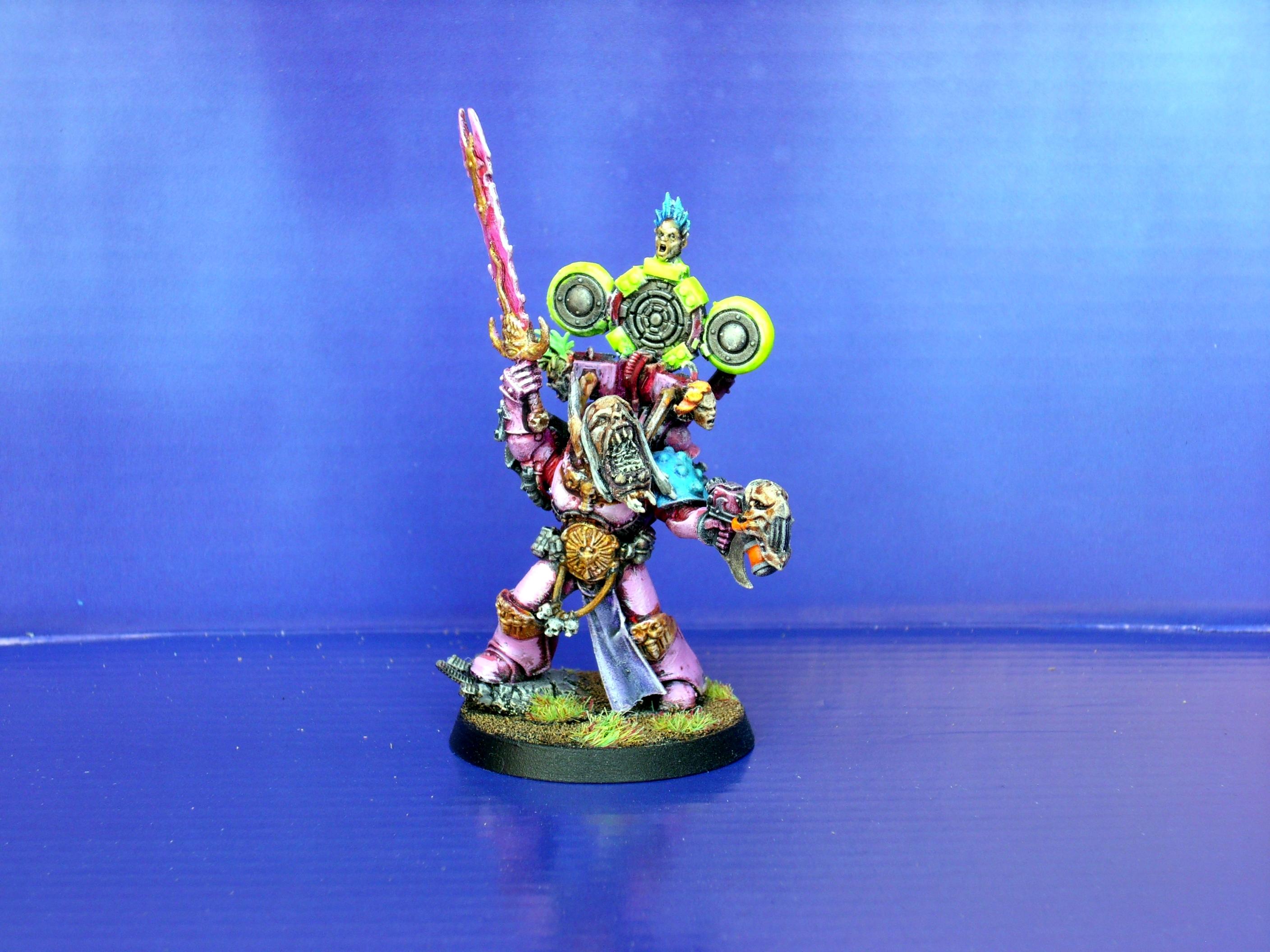Chaos Lord, Chaos Space Marines, Conversion, Emperor's Children, Heretic Astartes, Lord Kakophonist, Slaanesh, Warhammer 40,000