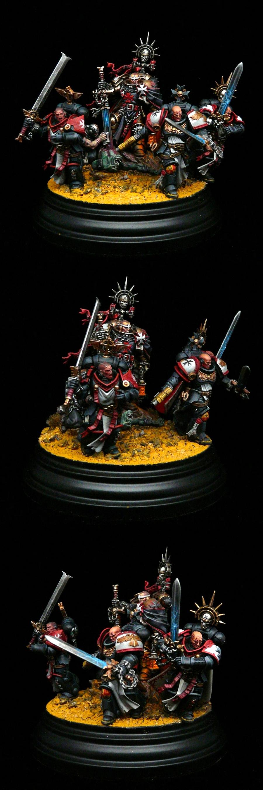 Adeptus Astartes, Black Templars, High Marshall Helbrecht, Primaris, Space Marines, Sword Brethren