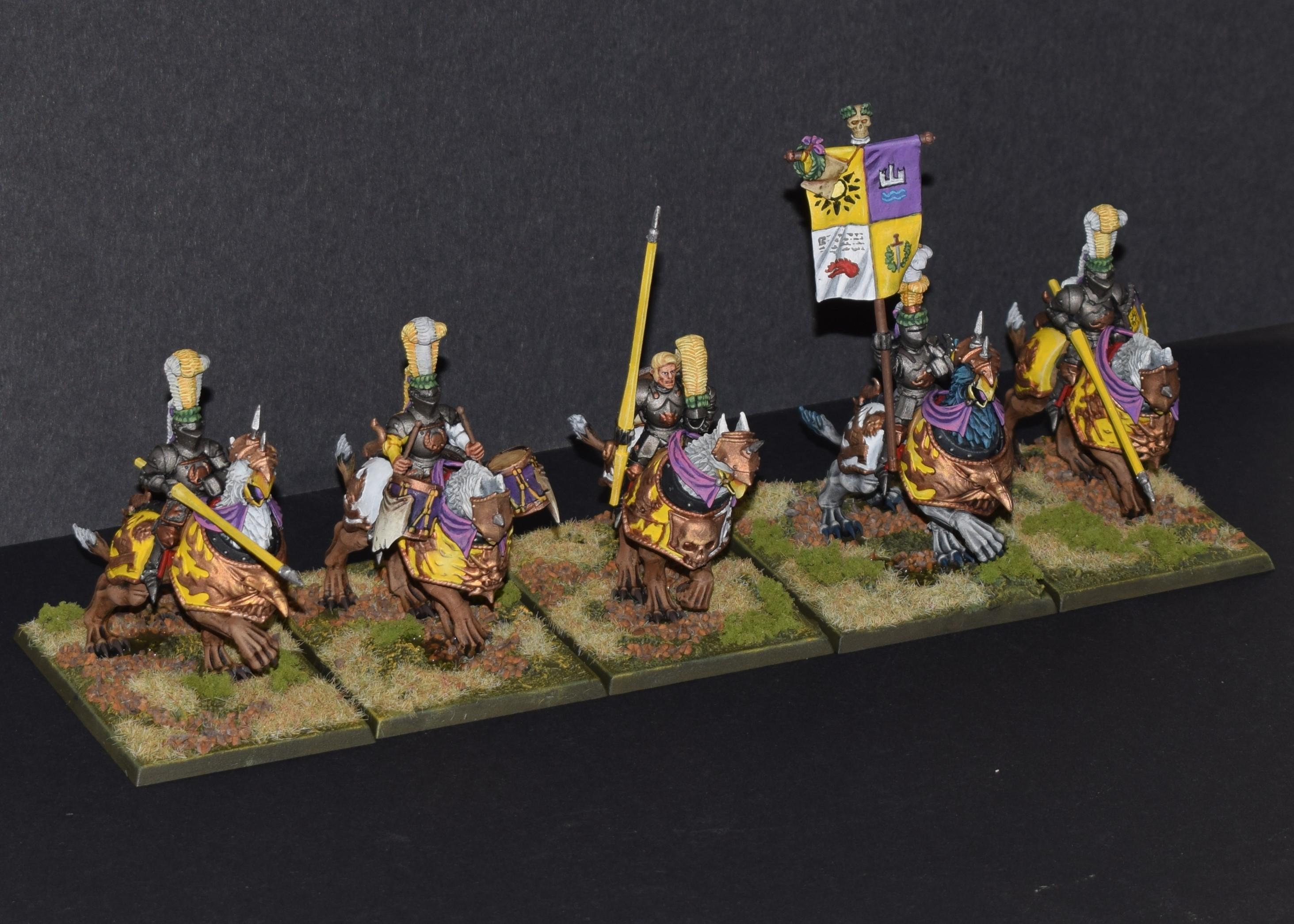 Demigryph Knight, Empire, Old World, Solland, Warhammer Fantasy