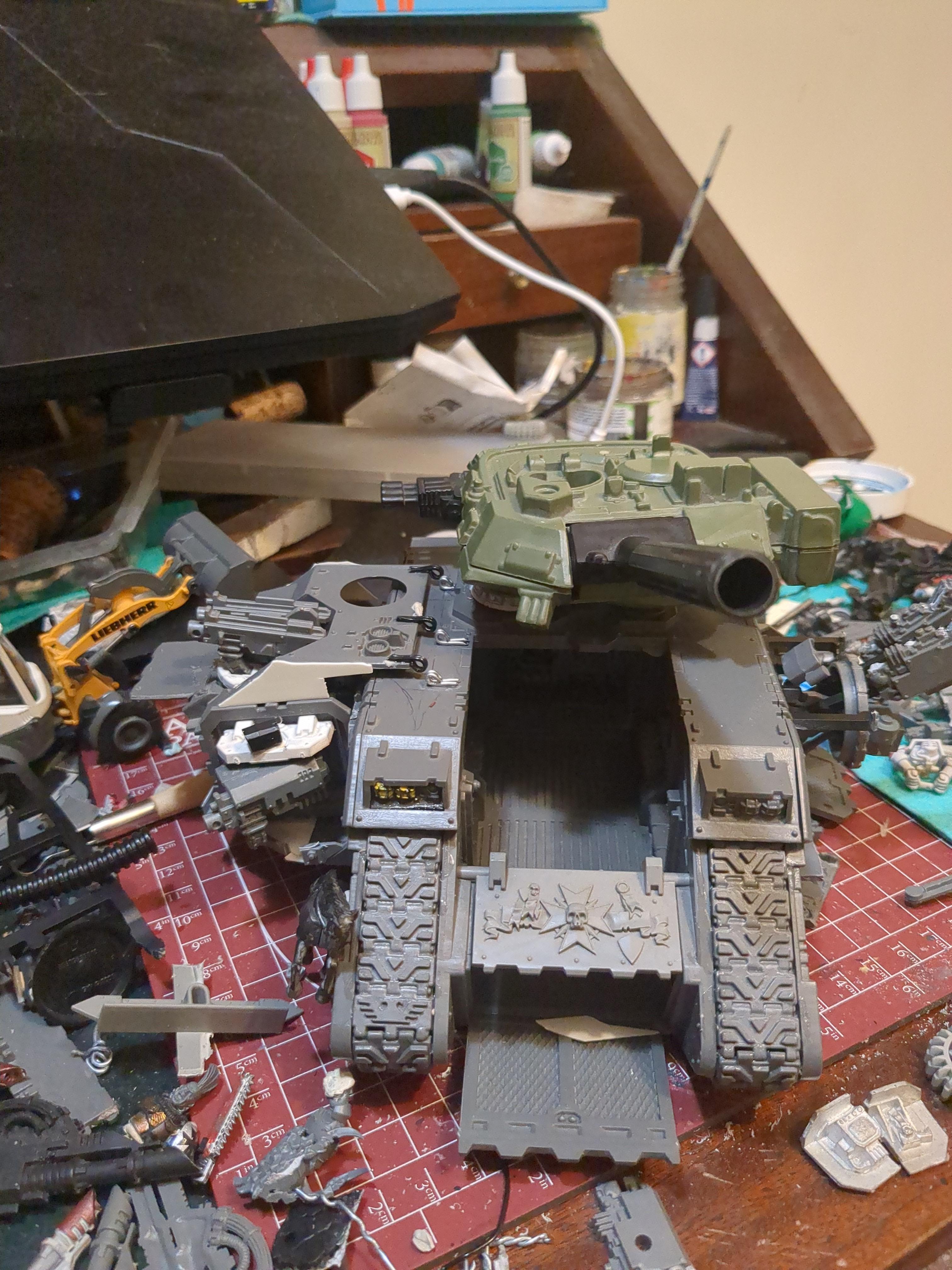 Land raider Reclamator battle canon