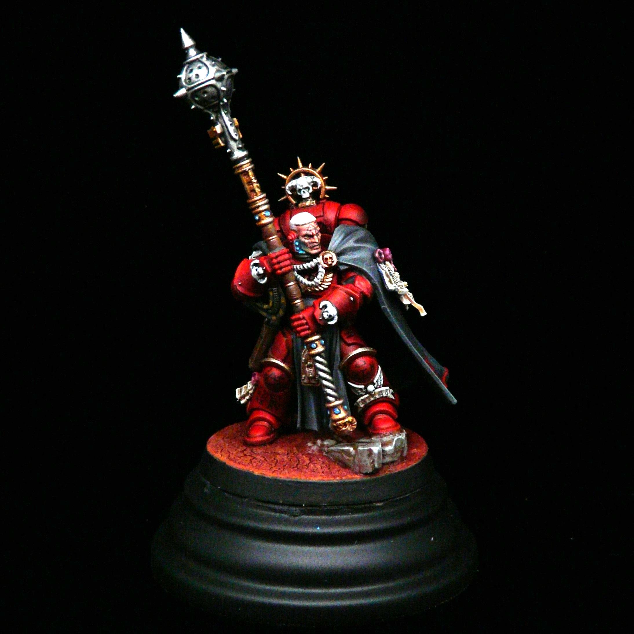 Silas Alberec captain of the 3rd company of the Exorcists 