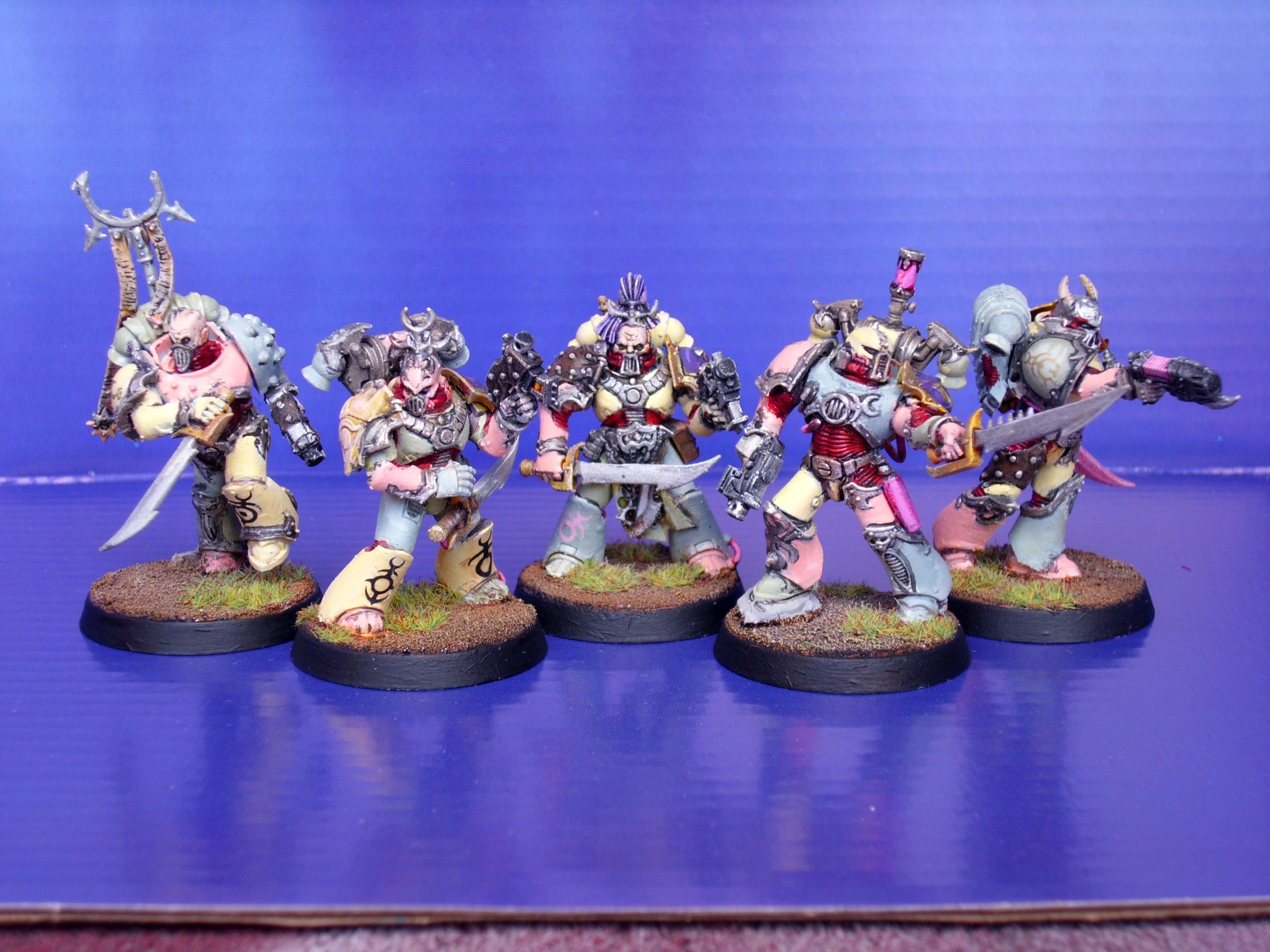 40k Heretic Astartes, Chaos Space Marines, Emperor's Children, Infractors, Slaanesh