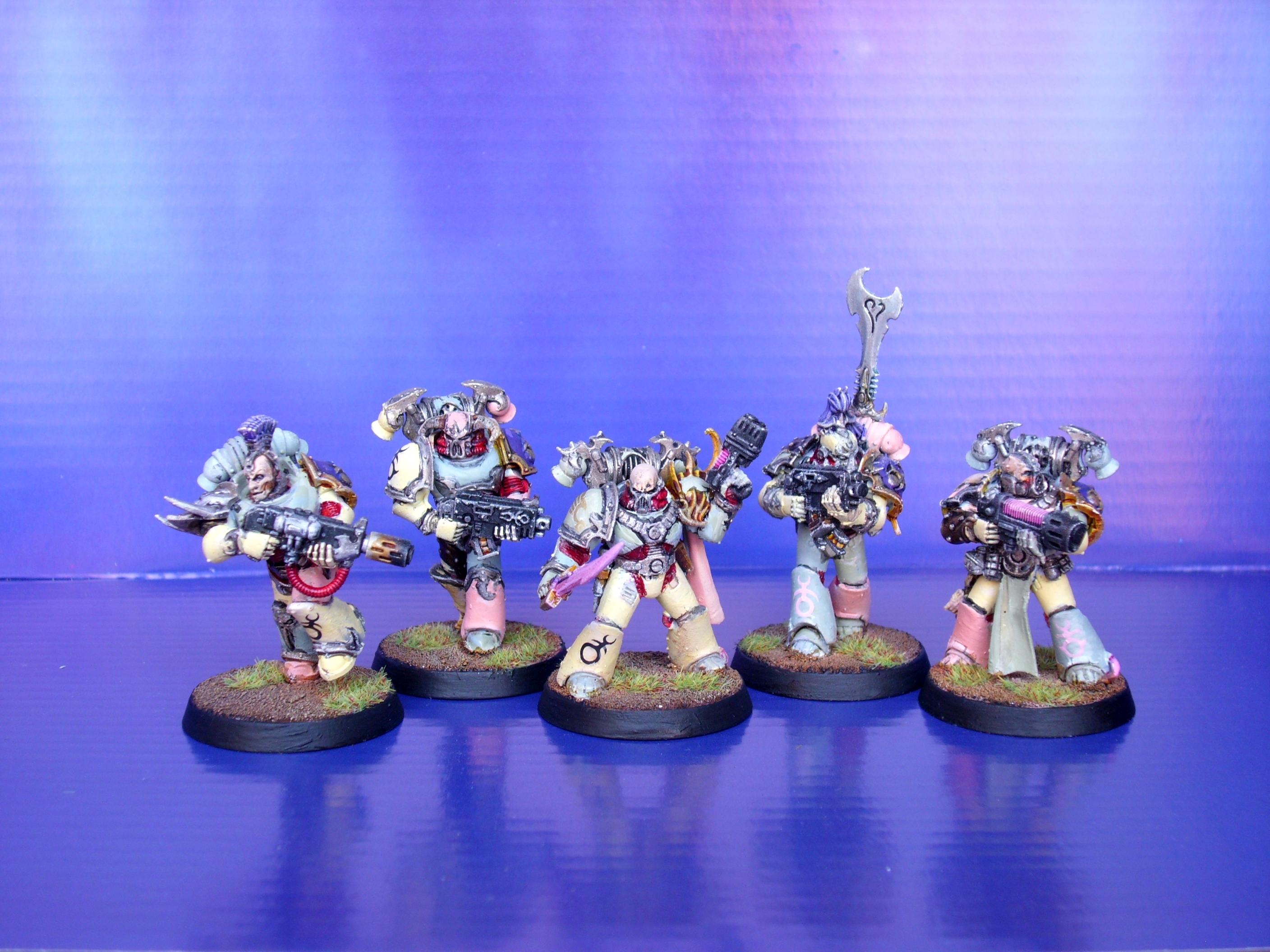 40k Heretic Astartes, Chaos Space Marines, Emperor's Children, Slaanesh, Tormentors