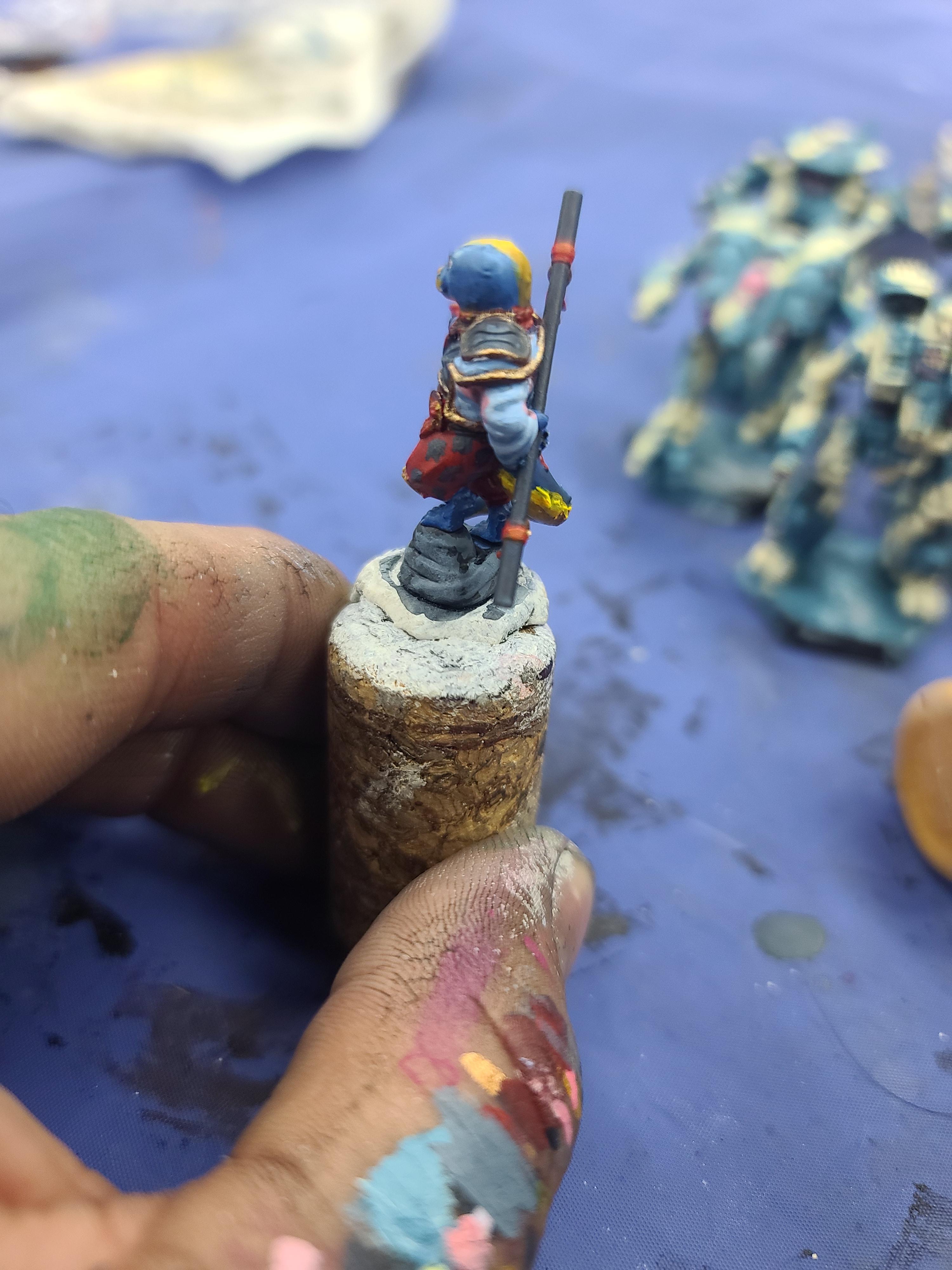Dungeons And Dragons, Furry, Lizard, Mgs Miniatures, Monk, Oops Otter, The Master, Velrock