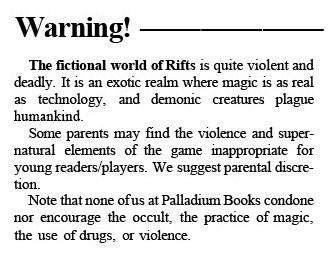 Retro Review, Rifts