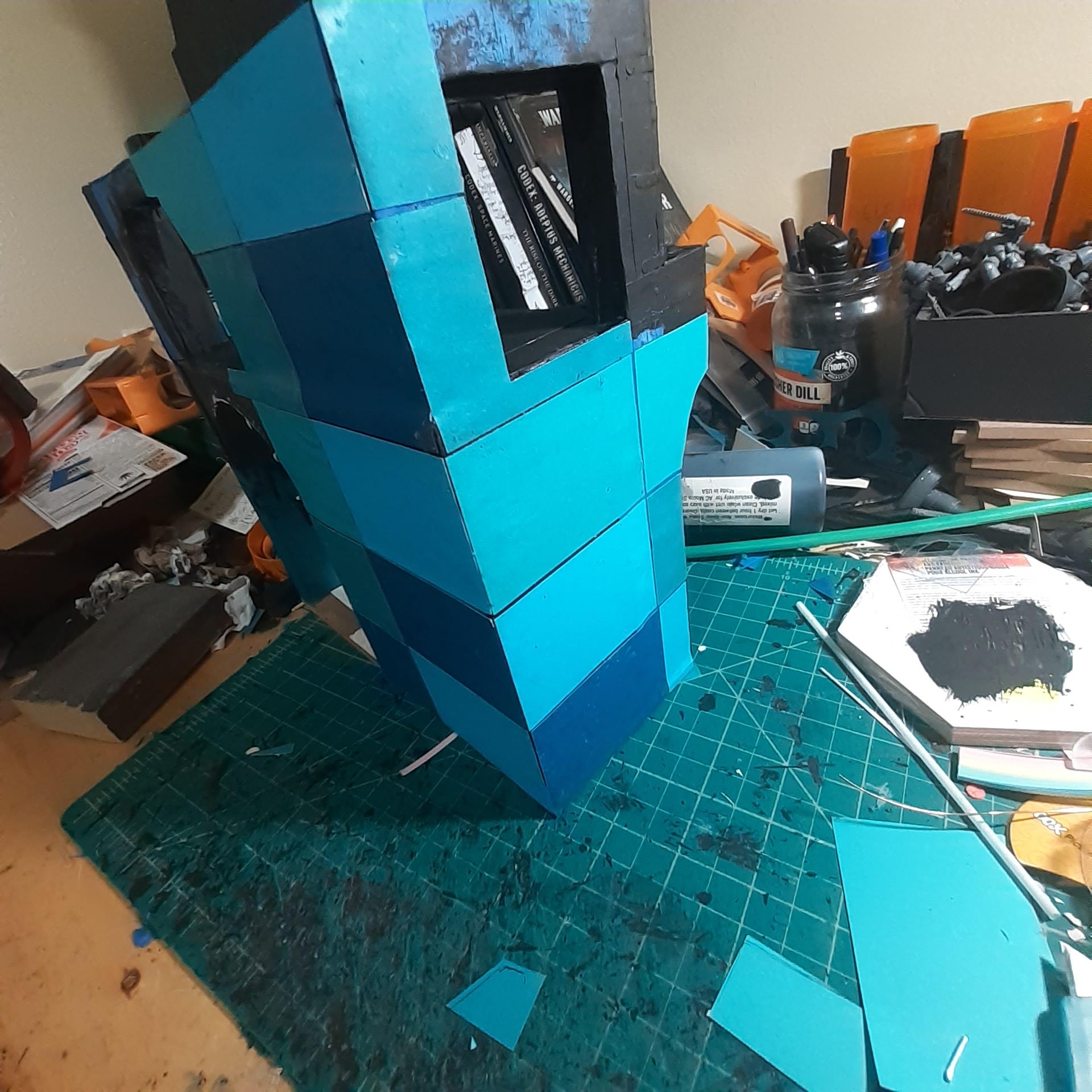 Blue, Dark, Inq28, Necromunda, Scratch Build, Spacehulk, Terrain, Wargaming, Warhammer 40,000