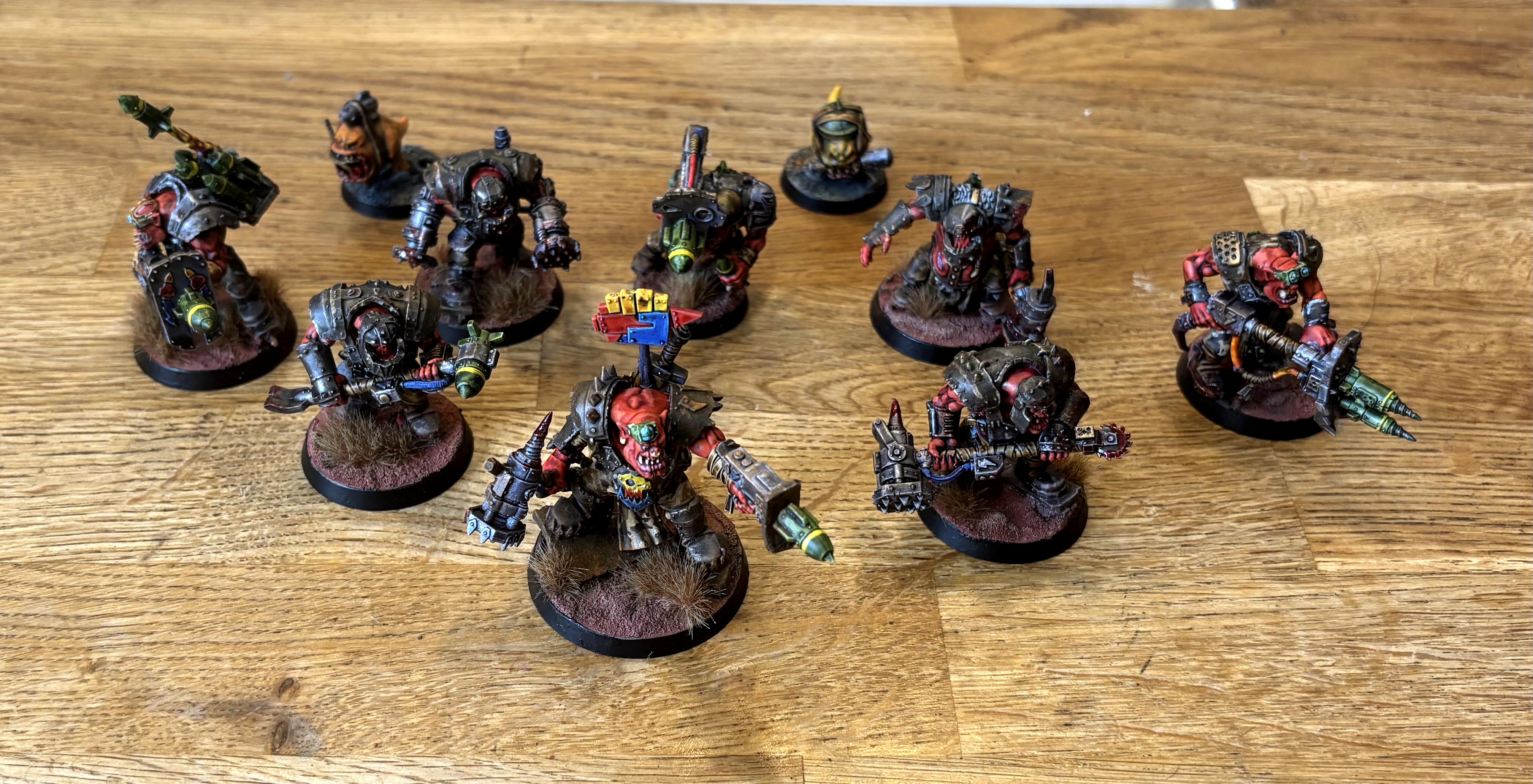 Kill Team, Kt, Red Orks, Wrecka Krew