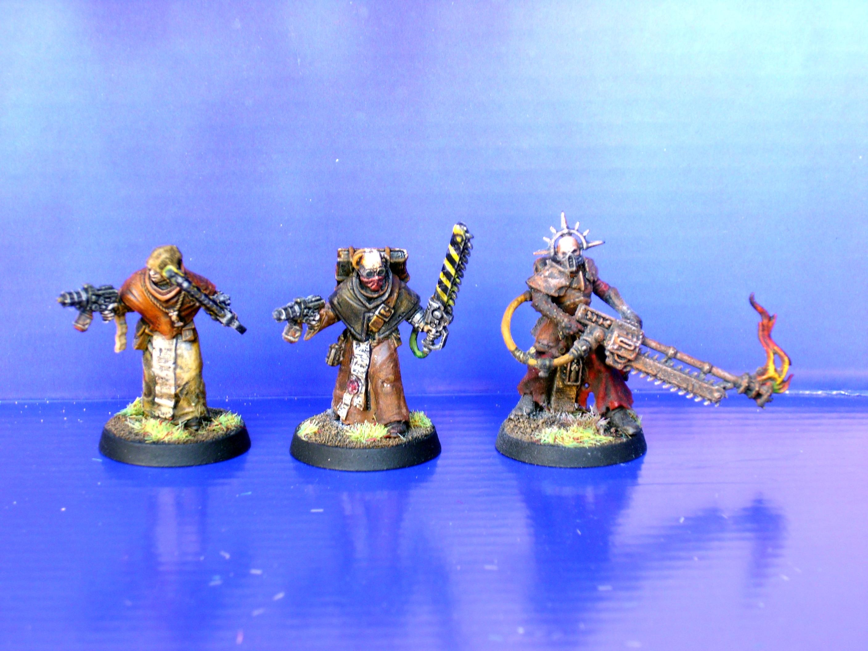 Adeptus Ministorum, Conversion, Ecclesiarchy, Eviscerator, Frateris Militia, Kill Team, Pious Vorne, Preacher, Sanctifiers, Warhammer 40,000