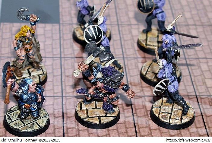 Cmon, Demonblade, Ikore, Oubliette, Ral Partha