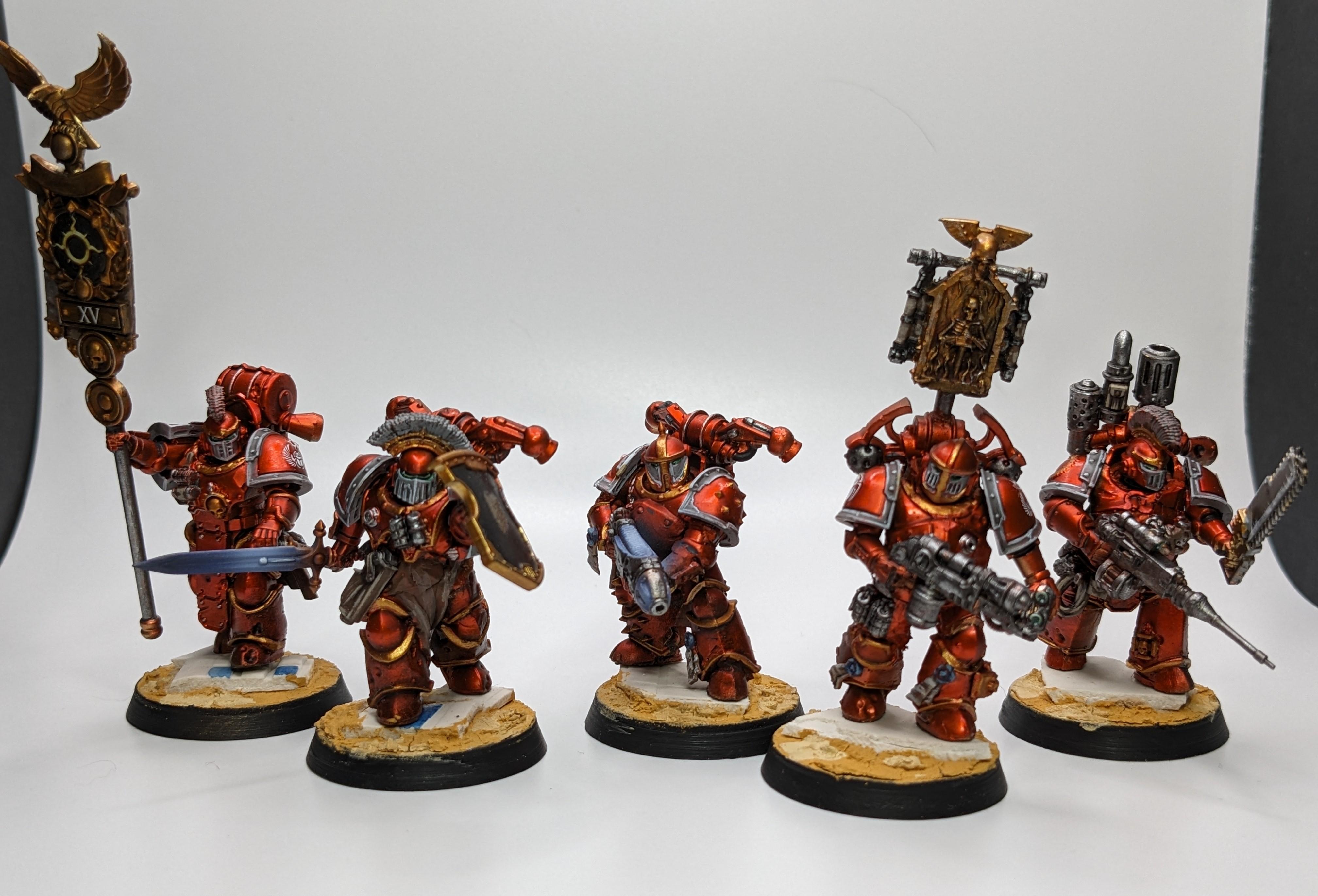 Banner, Command Squad, Conversion, Headquarters, Heresy, Thousand Sons