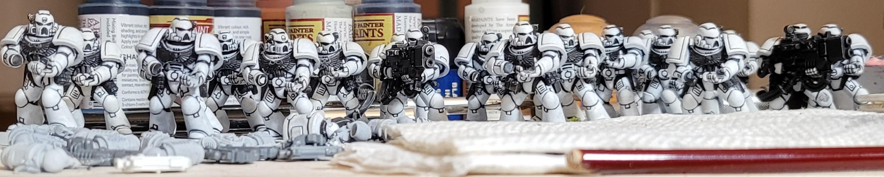 Marines, crispyWhite progress