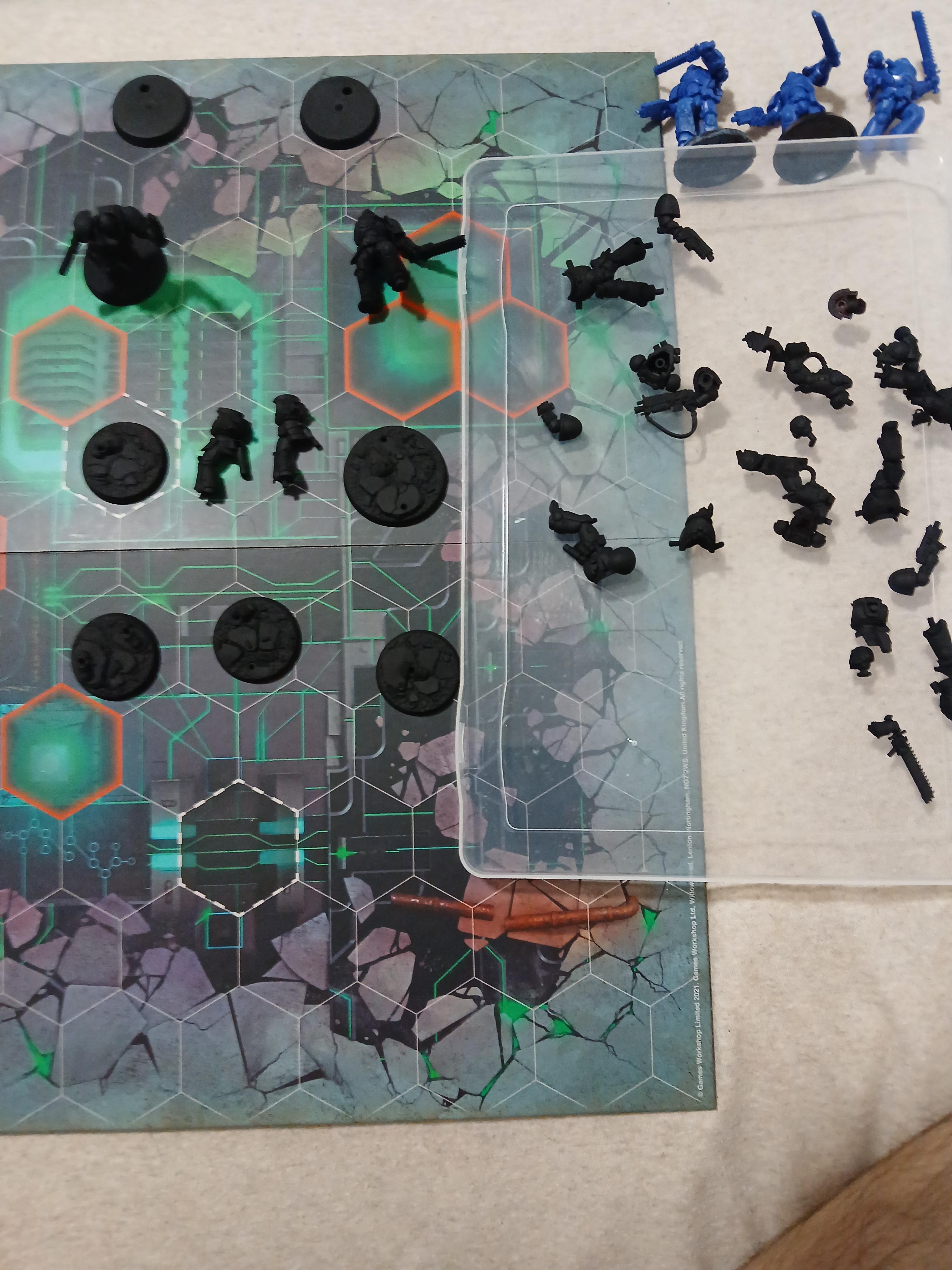 Painting, Space Marines, Warhammer Fantasy