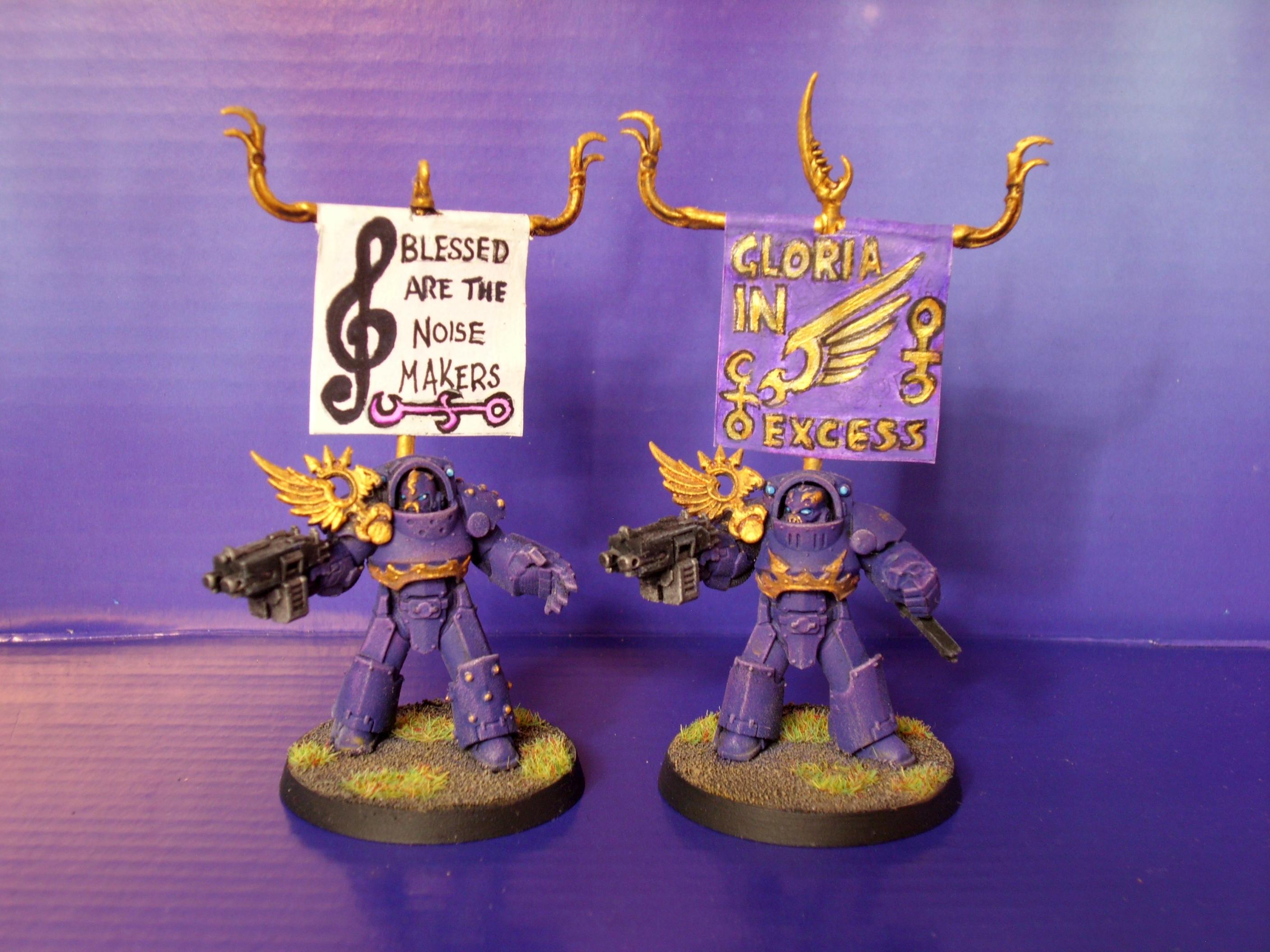 40k Heretic Astartes, Back Banners, Chaos Space Marines, Emperor's Children, Realm Of Chaos, Slaanesh, Slaves To Darkness, Slaves To Pelasure, Tartaros Terminators, Terminator Armor
