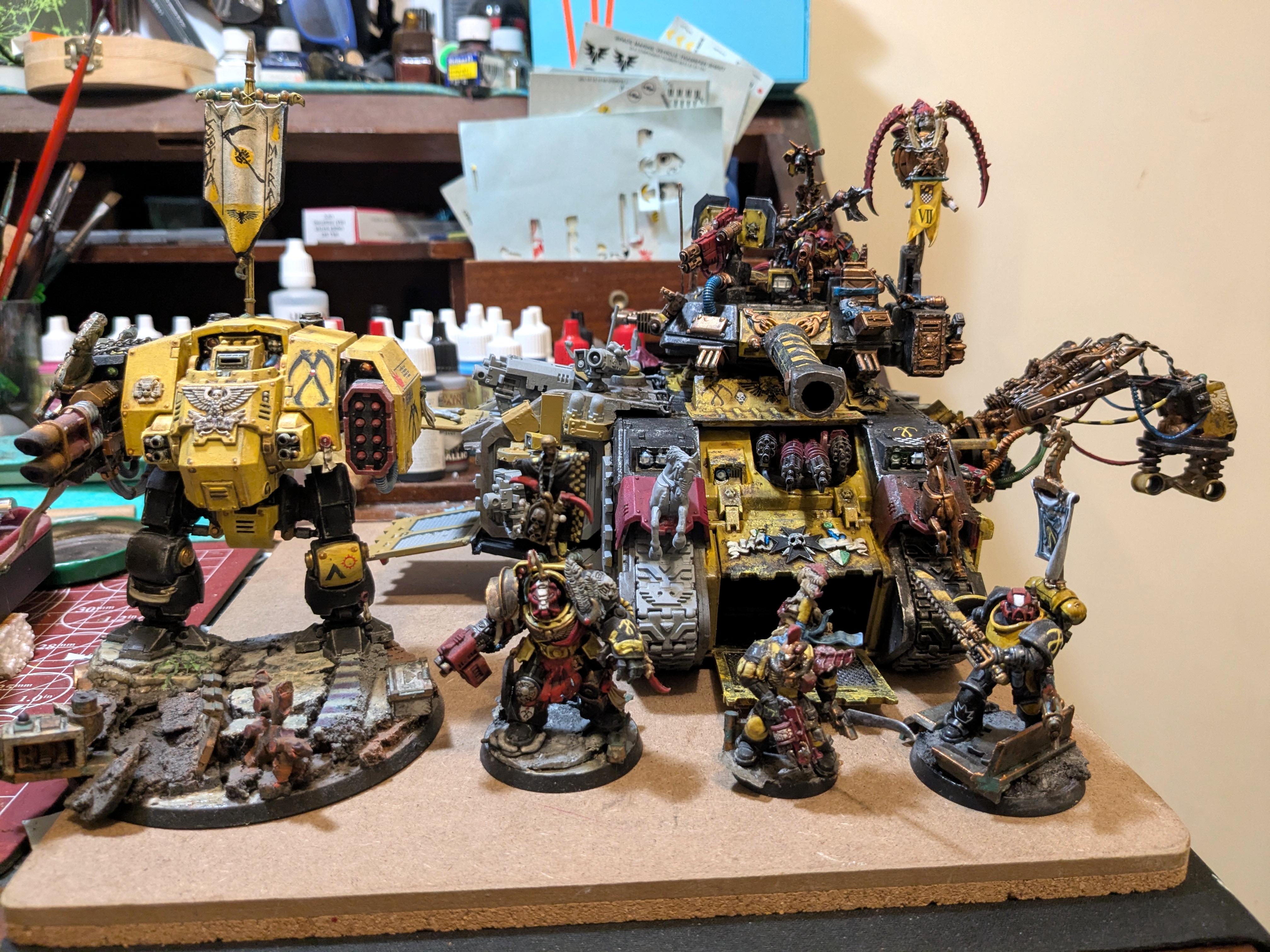 Kitbash, Scythes Of The Emperor, Space Marines, Warhammer 40,000