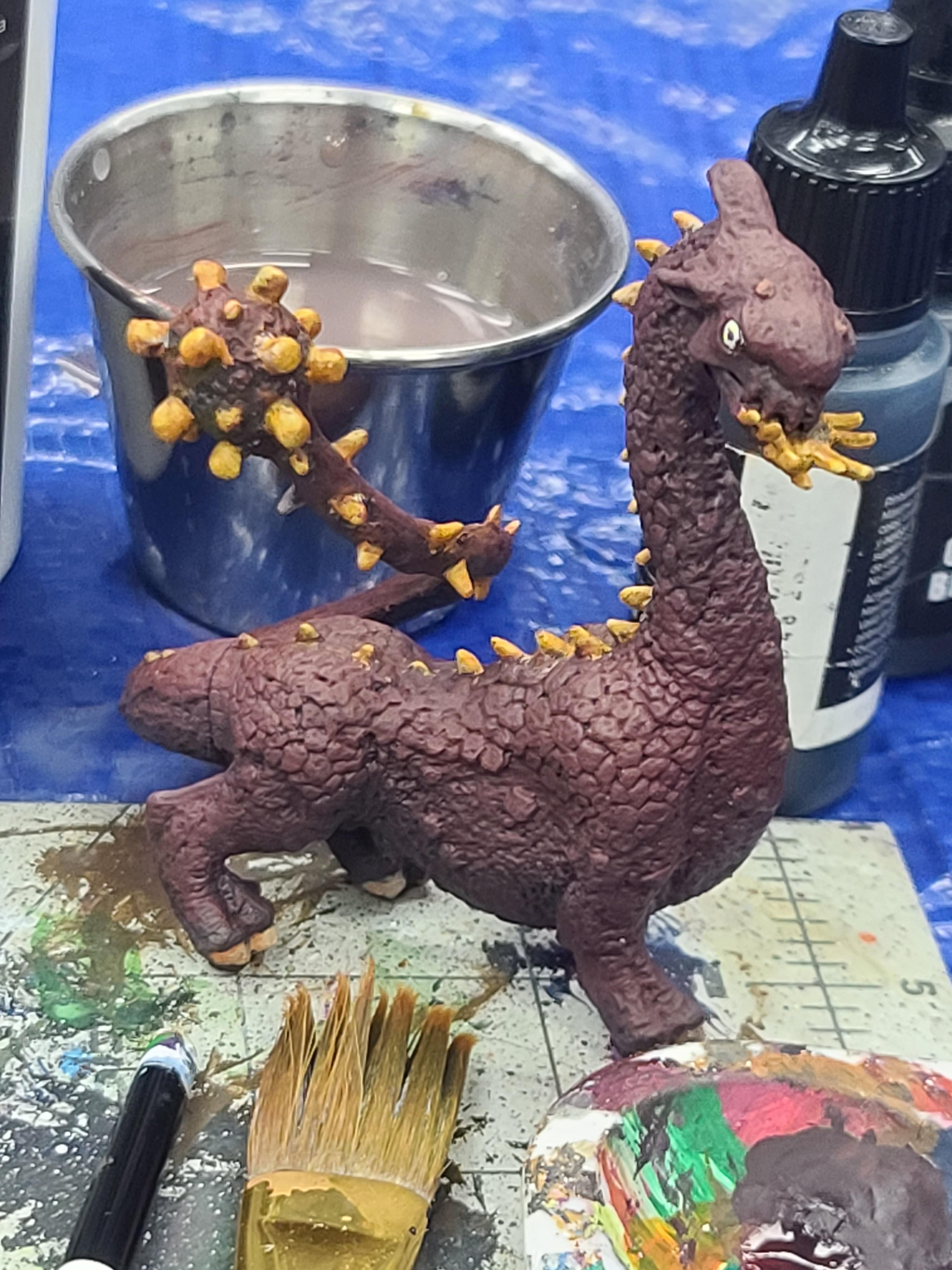 Bones, Catobelepas, Dungeons And Dragons, Monster, Reaper Miniatures