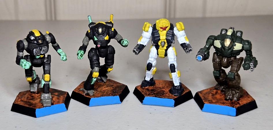 Battletech, Firestarter, Javelin, Ostscout, Spector
