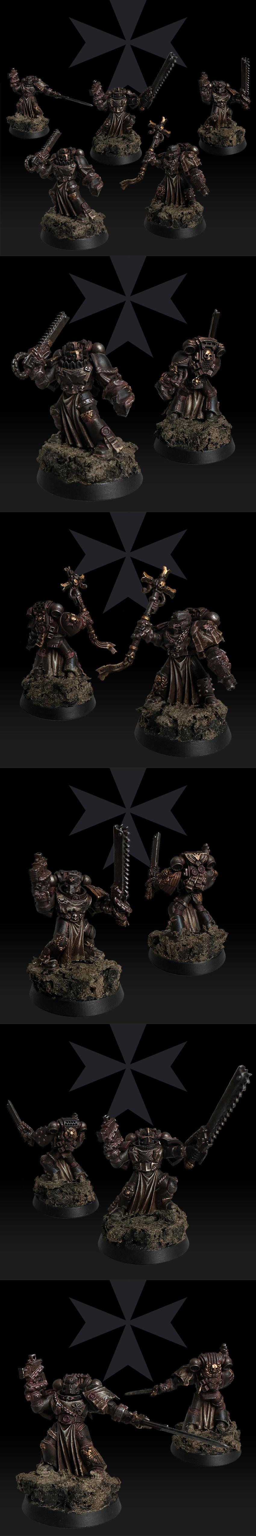 Firstborn, Grimdark, Space Marines, Stahlfried, Sword Bethren, Warhammer 40,000