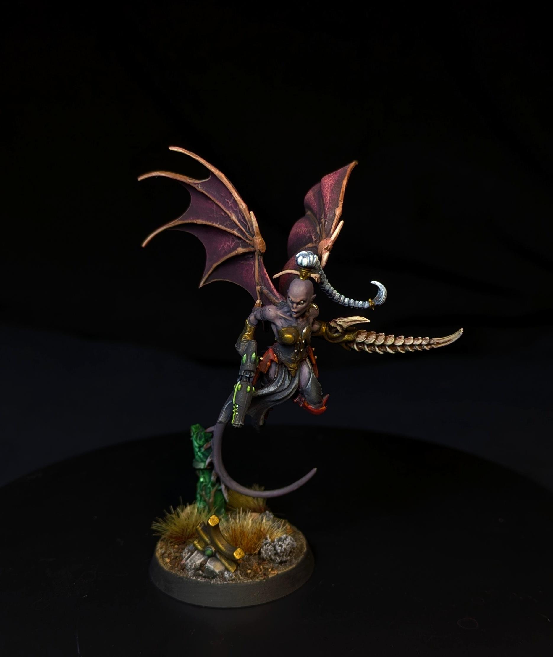 Dark Eldar, Drukhari, Kitbash, Scourge