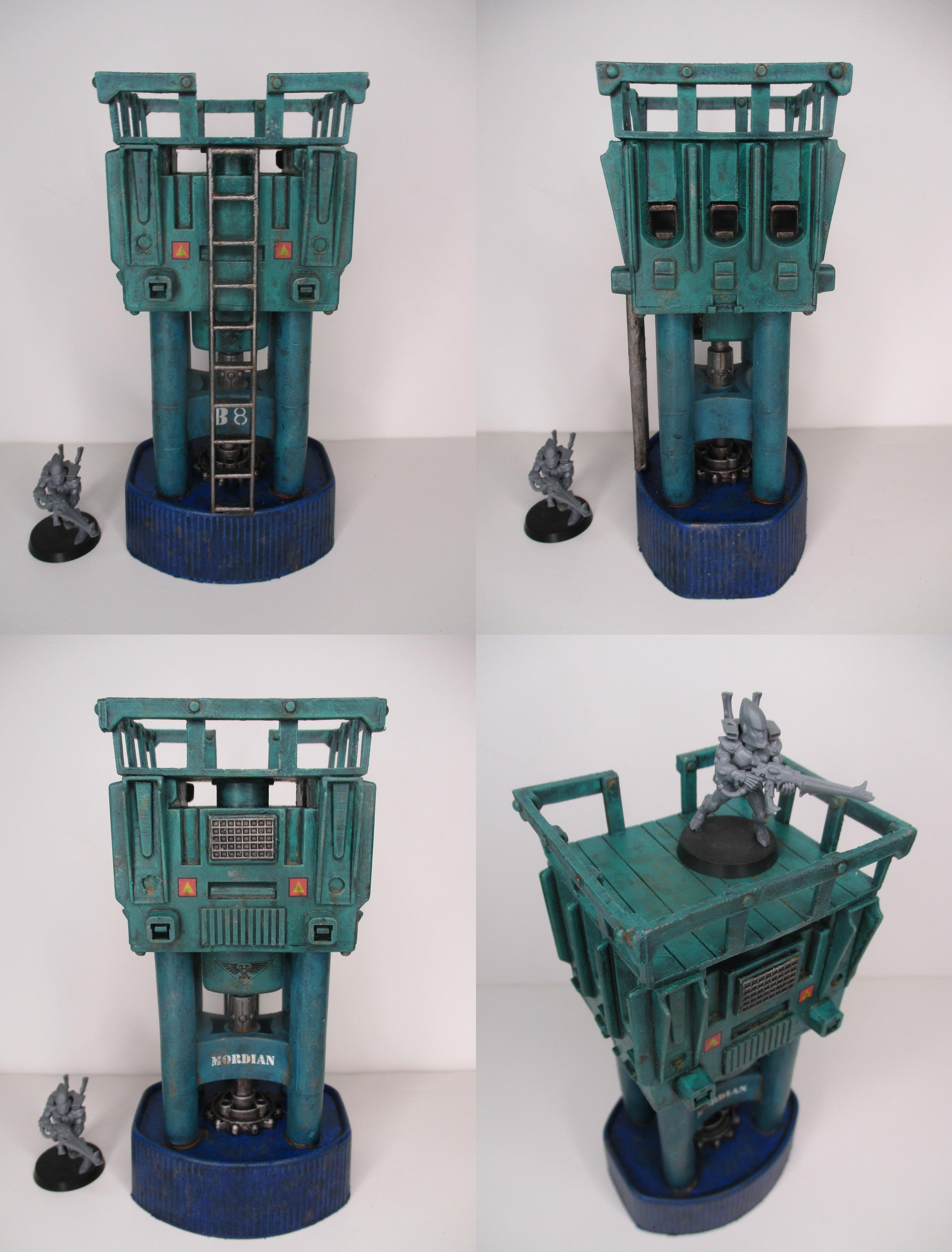 Scifi, Scratch Build, Terrain, Warhammer 40 000