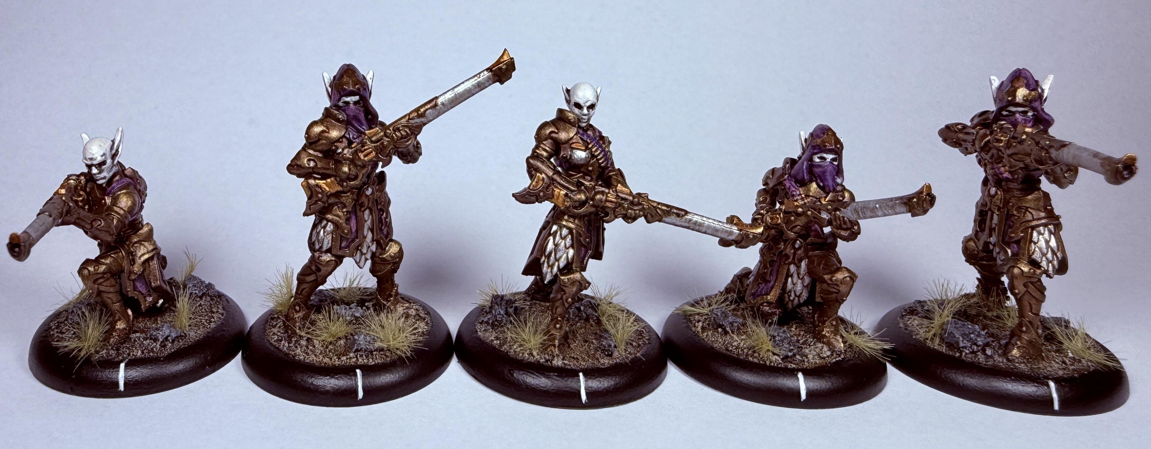Dusk, Elves, House Kallyss, Privateer Press, Soulless, Steamforged Games, Unit, Warmachine
