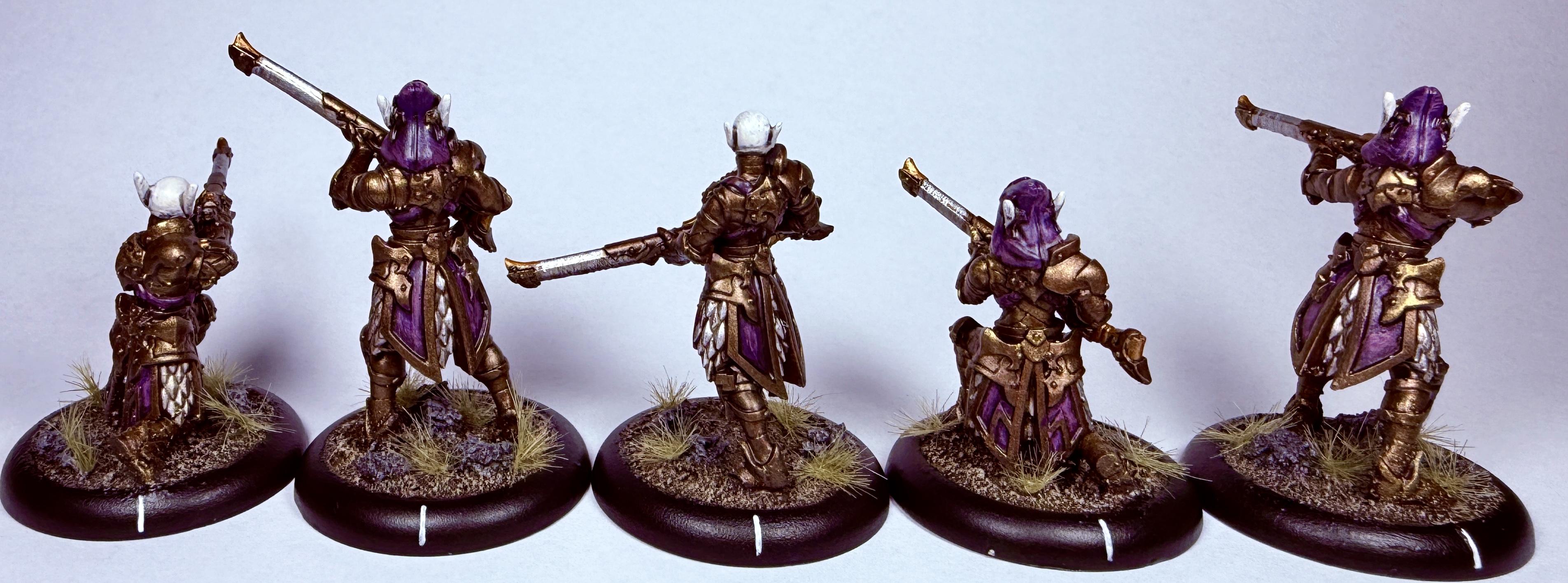 Dusk, Elves, House Kallyss, Privateer Press, Soulless, Steamforged Games, Unit, Warmachine