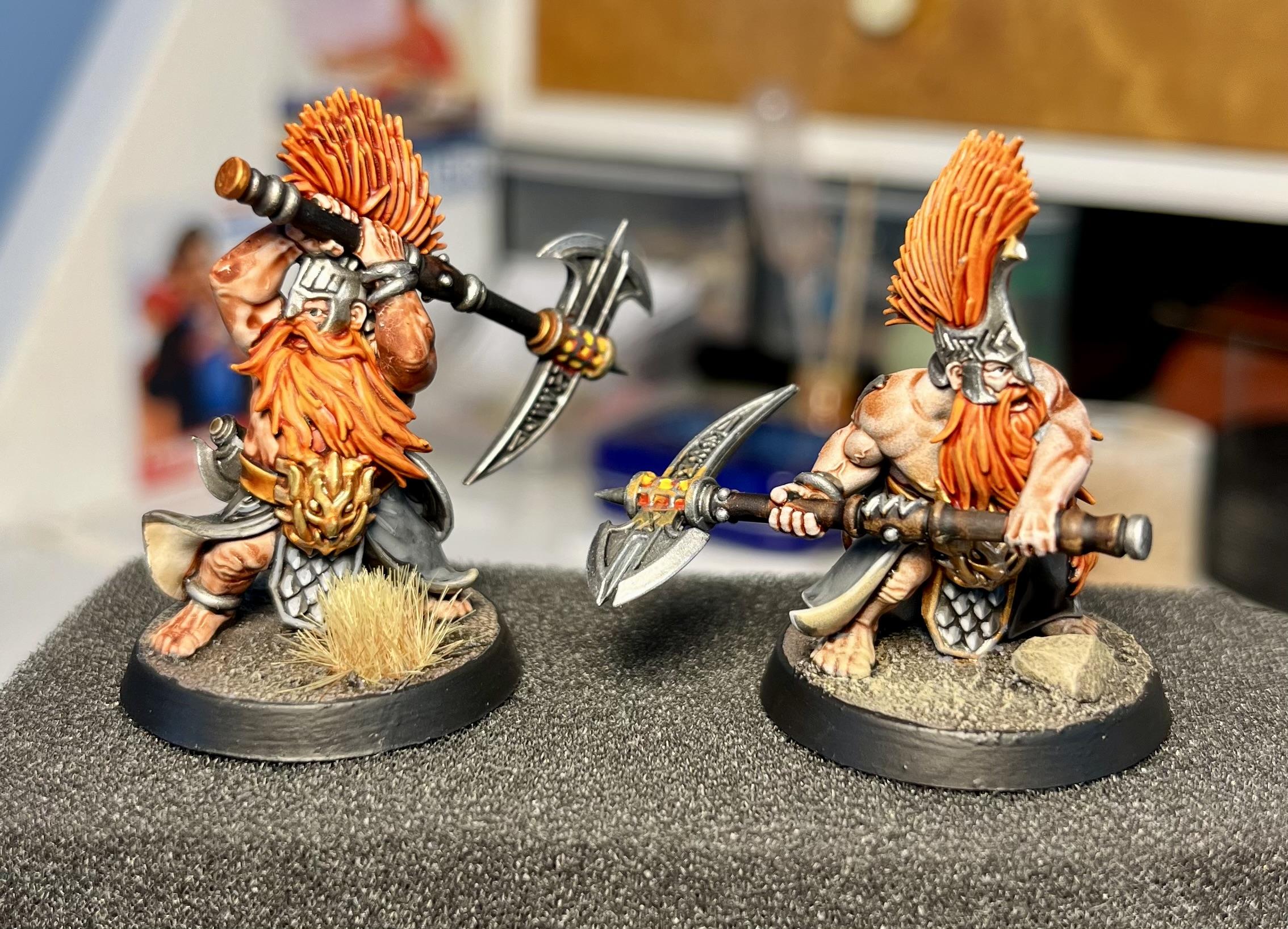 Dwarves, Miners, Warriors