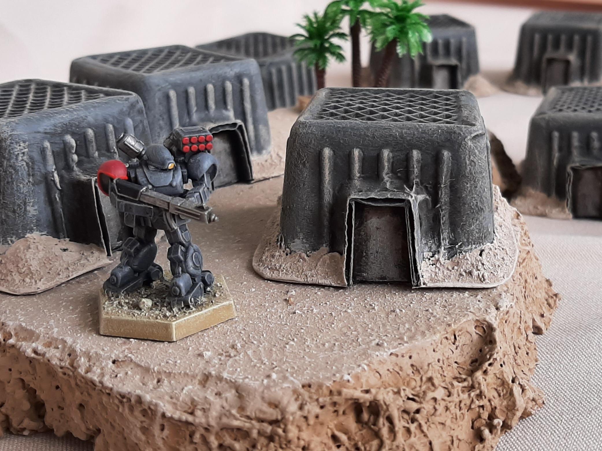 Badlands, Blitz, Buildings, Desert, Gear, Heavy, House, Outpost, Terrain