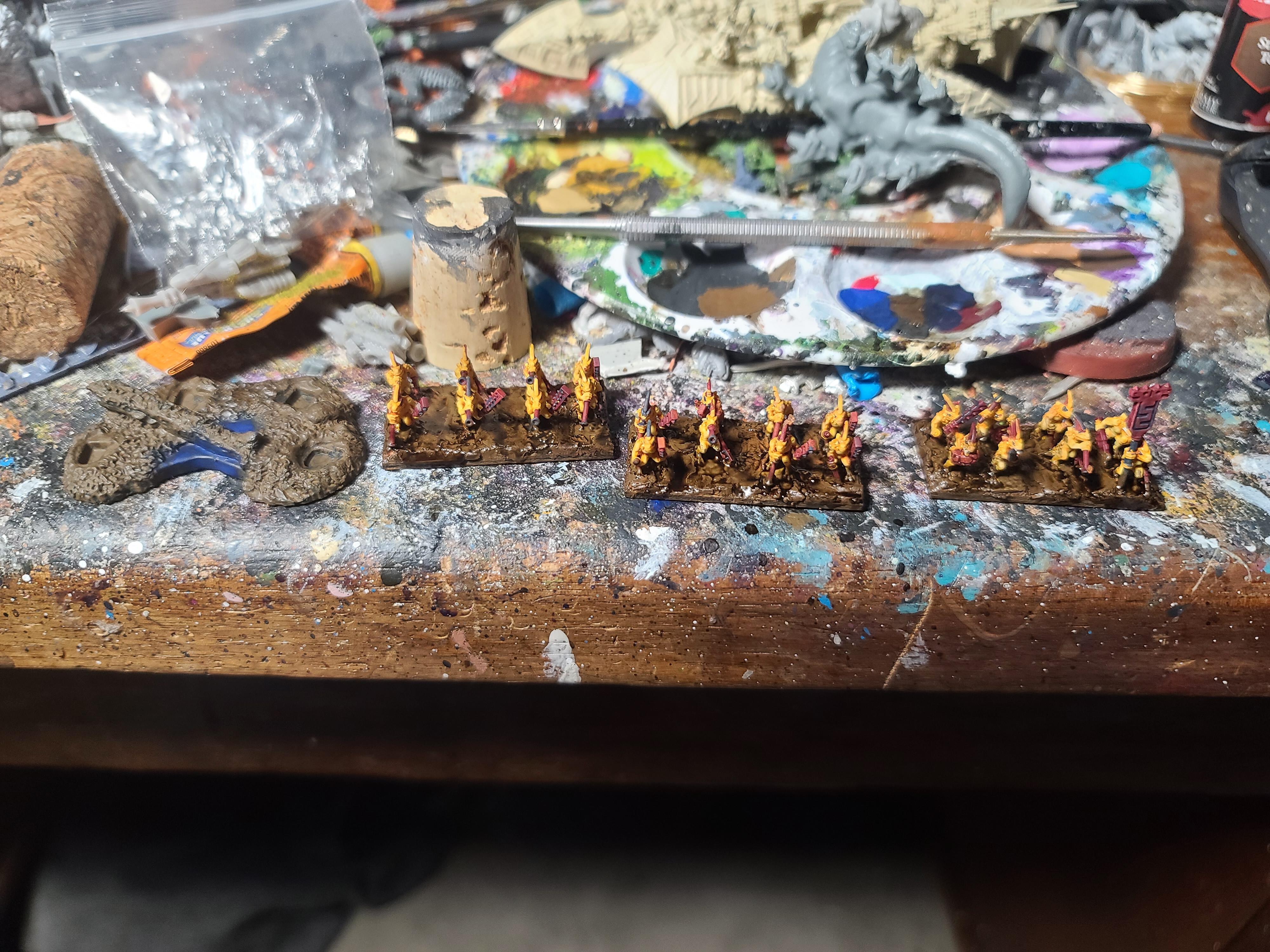 10mm, 3d Prints, Forest Dragon Design, Lizardmen, Marvelous Minipaints, Skinks, Warmaster