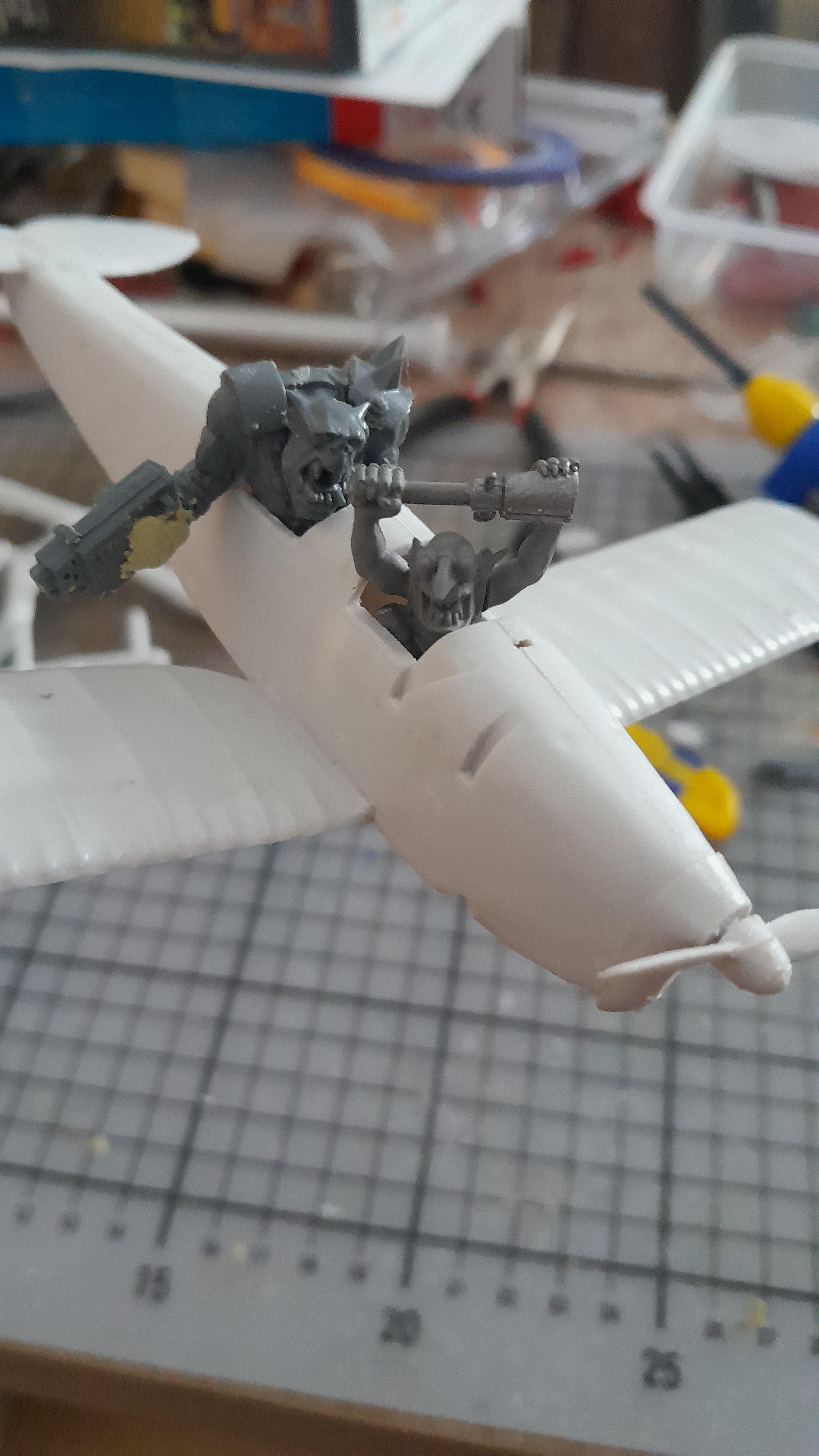 Conversion, Dakka Jet, Flyer, Not Built Yet, Orks