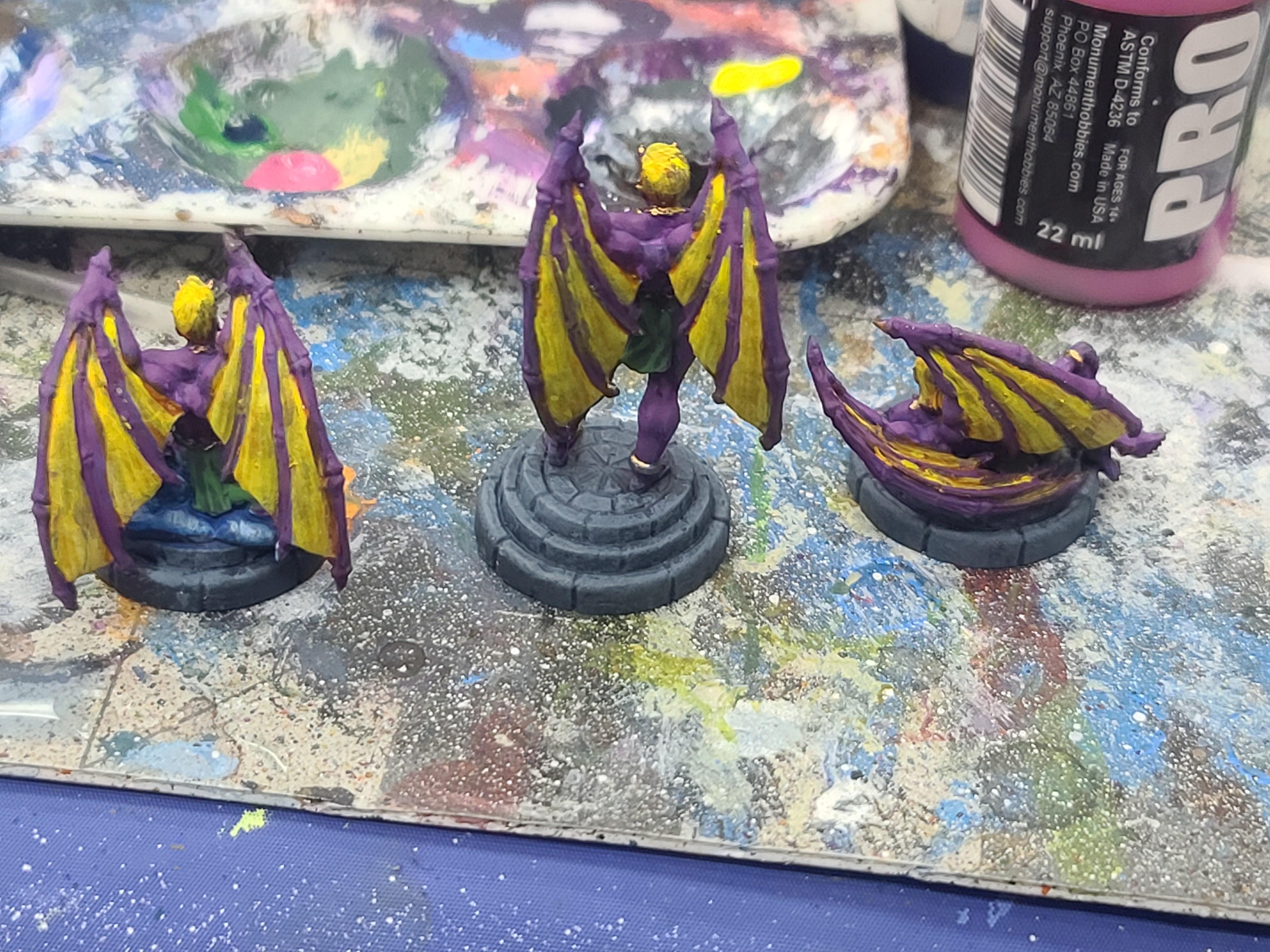 Bones, Daemons, Dungeons And Dragons, Incubi, Monster, Reaper Miniatures
