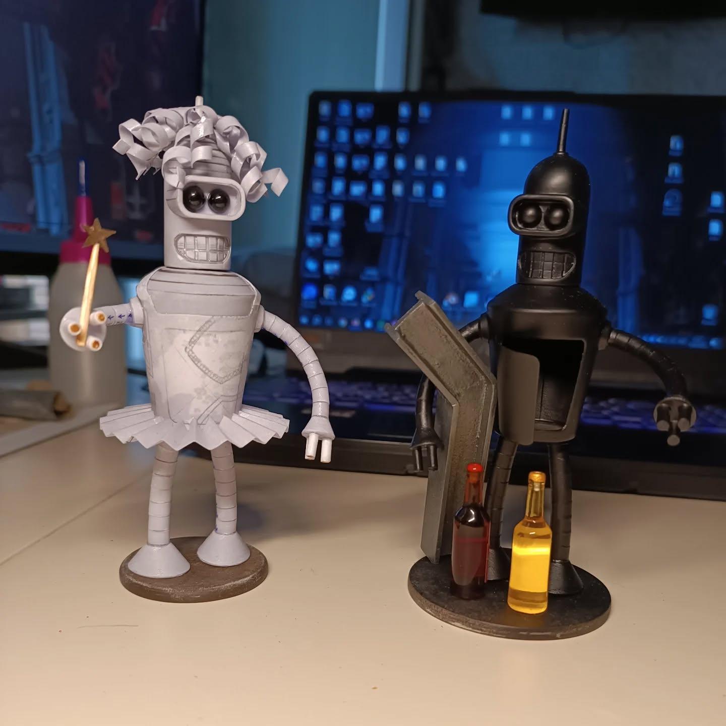 Bender, Bender Bending Rodriguez, Humor, Paper Craft, Robot