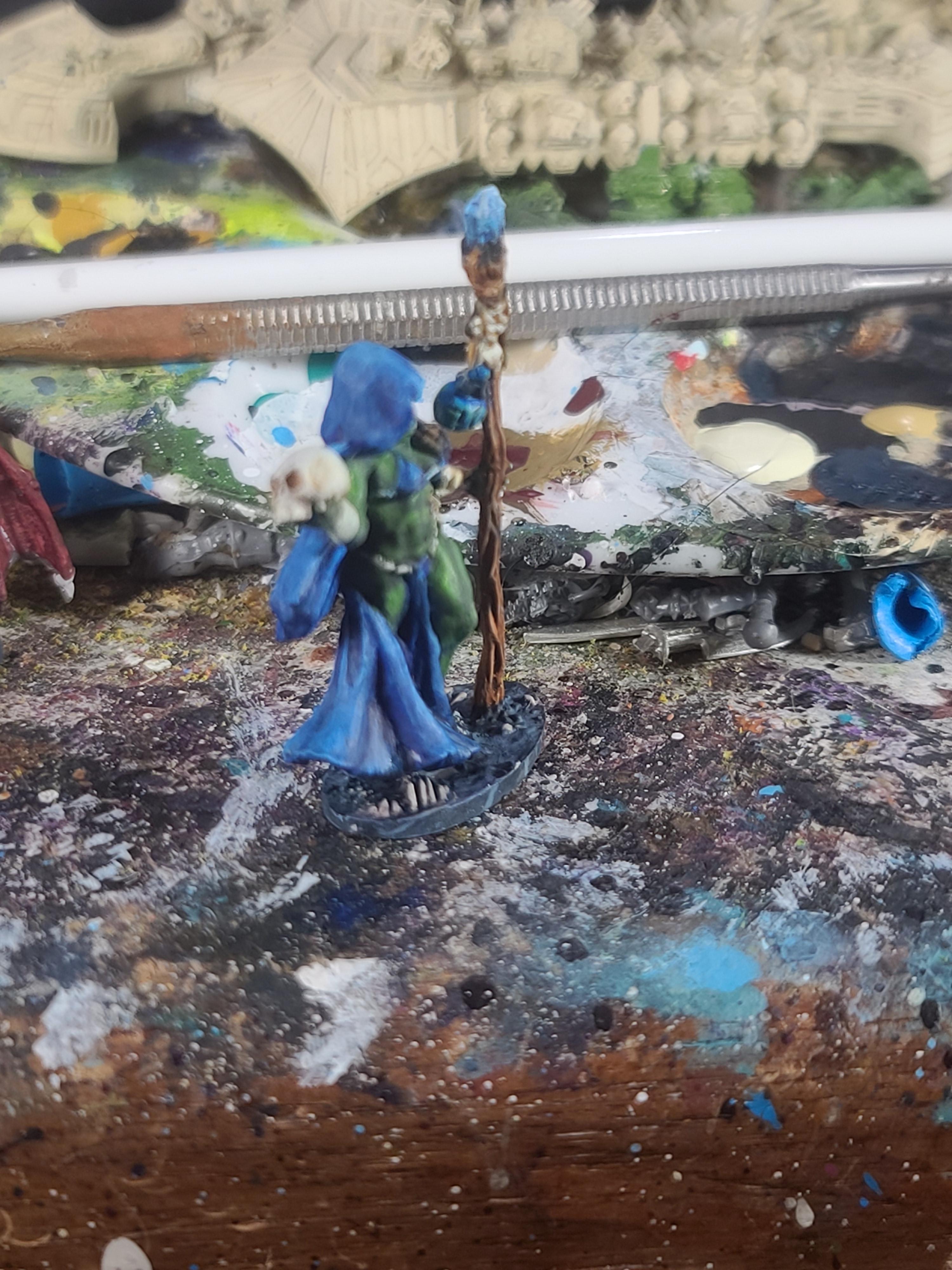 28mm, Dungeons And Dragons, Metal!, Orcs, Reaper Miniatures, Scantily Clad, Warhammer Fantasy, Wizard