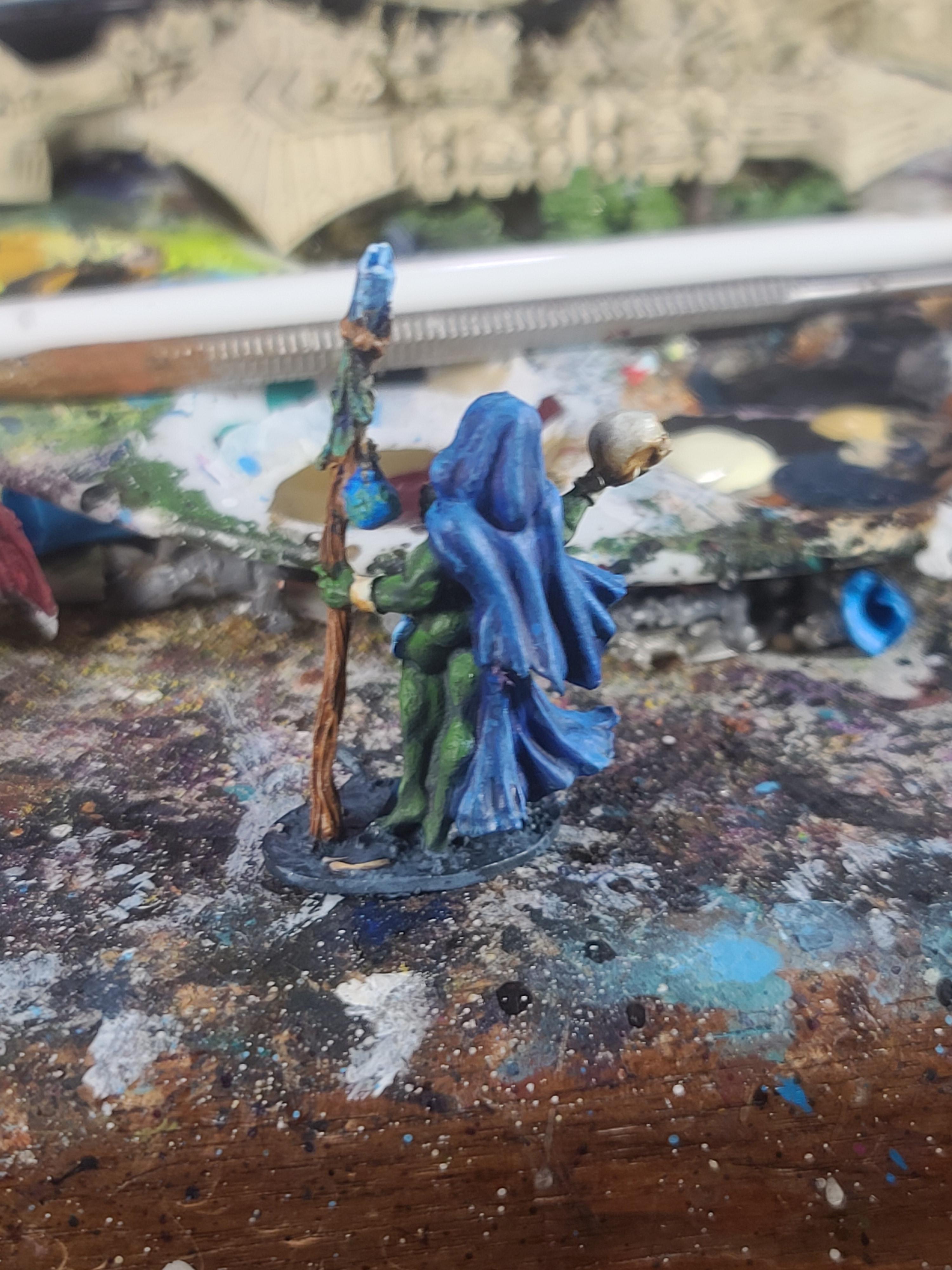 28mm, Dungeons And Dragons, Metal!, Orcs, Reaper Miniatures, Scantily Clad, Warhammer Fantasy, Wizard