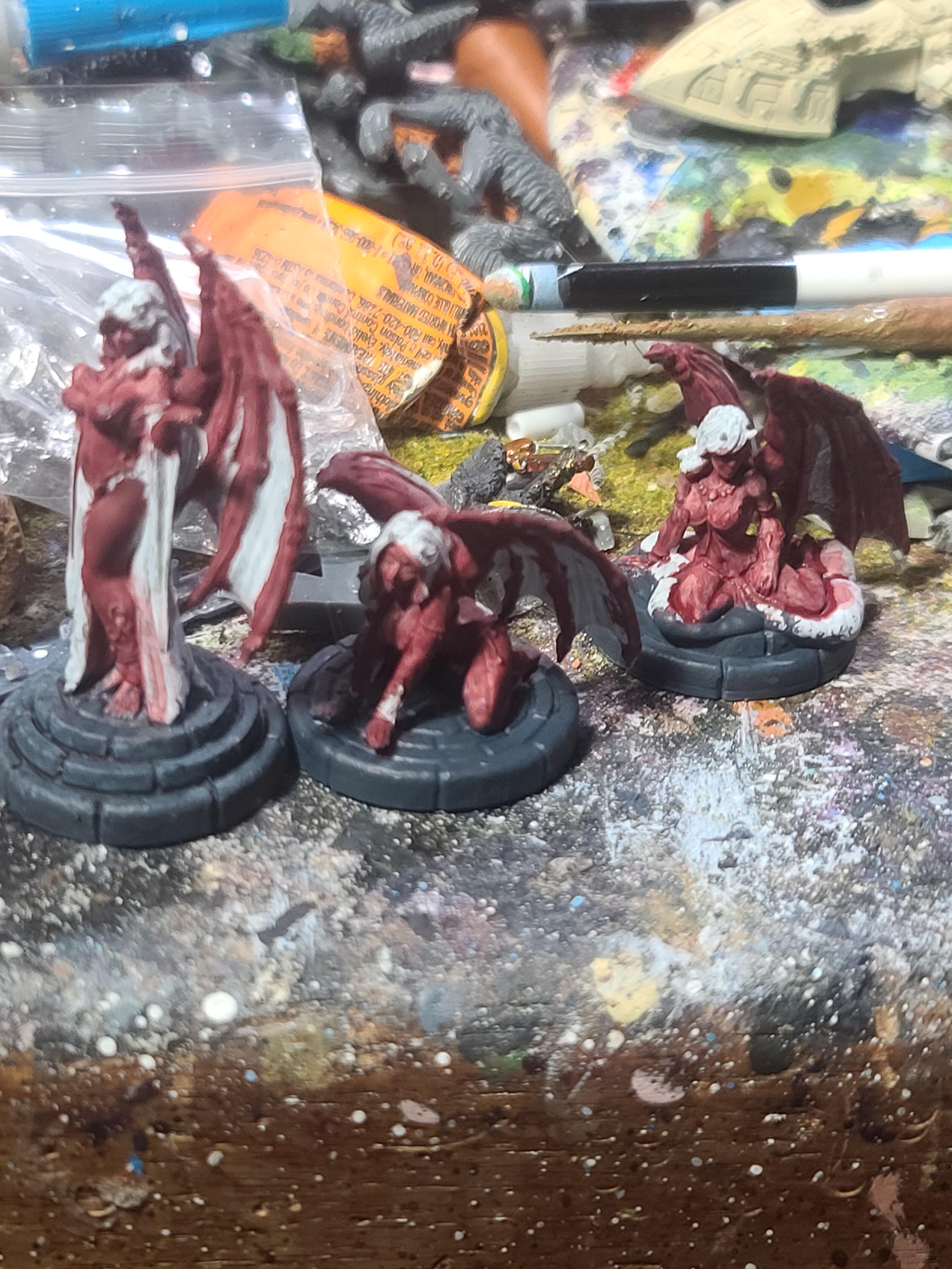 Bones, Daemons, Devil, Dungeons And Dragons, Female, Reaper Miniatures, Scantily Clad, Succubi, Succubus