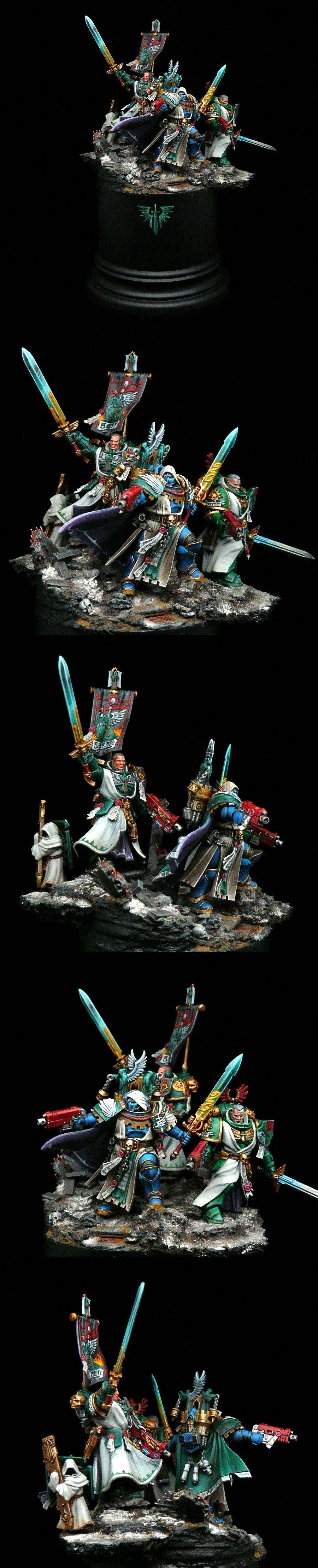 Adeptus Astartes, Dark Angels, Kitbash, Primaris, Space Marines, The Unforgiven