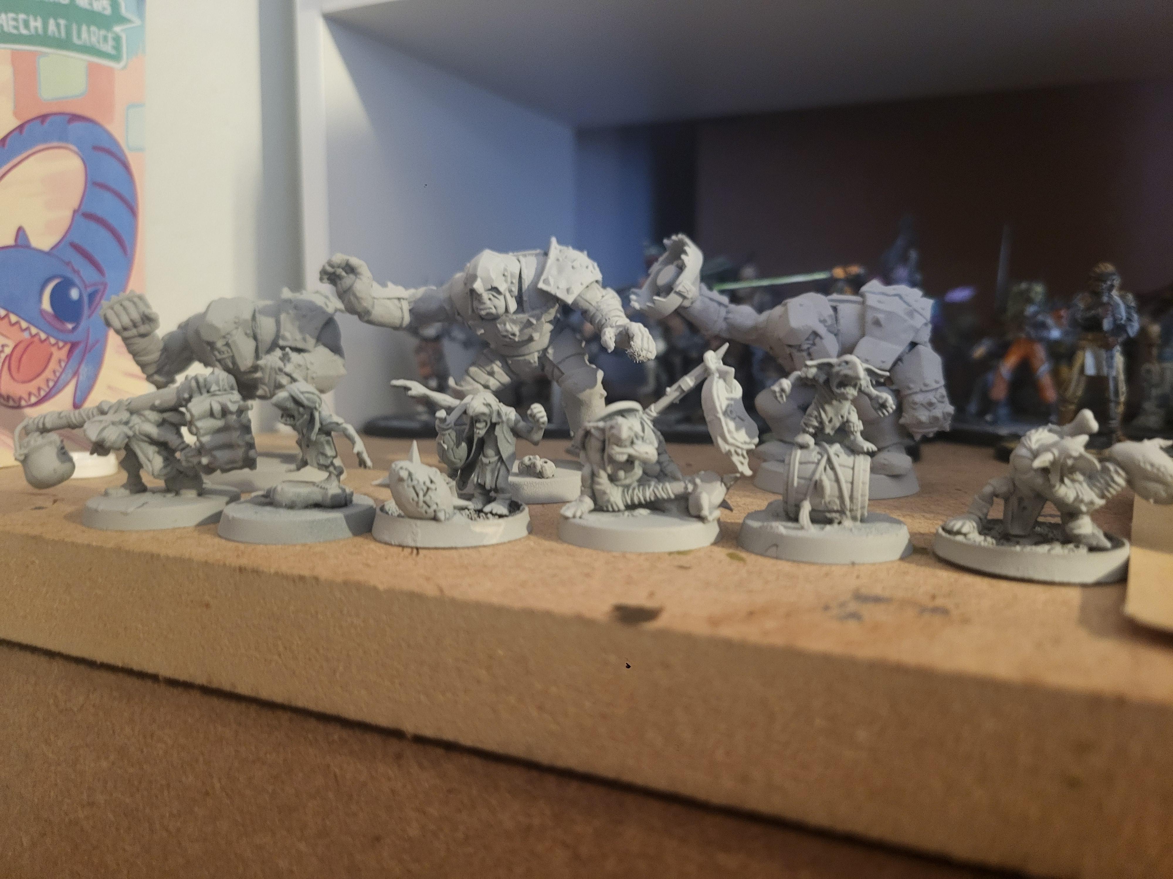 Gnoblar, Ogor, Ogres, Old World Alliance