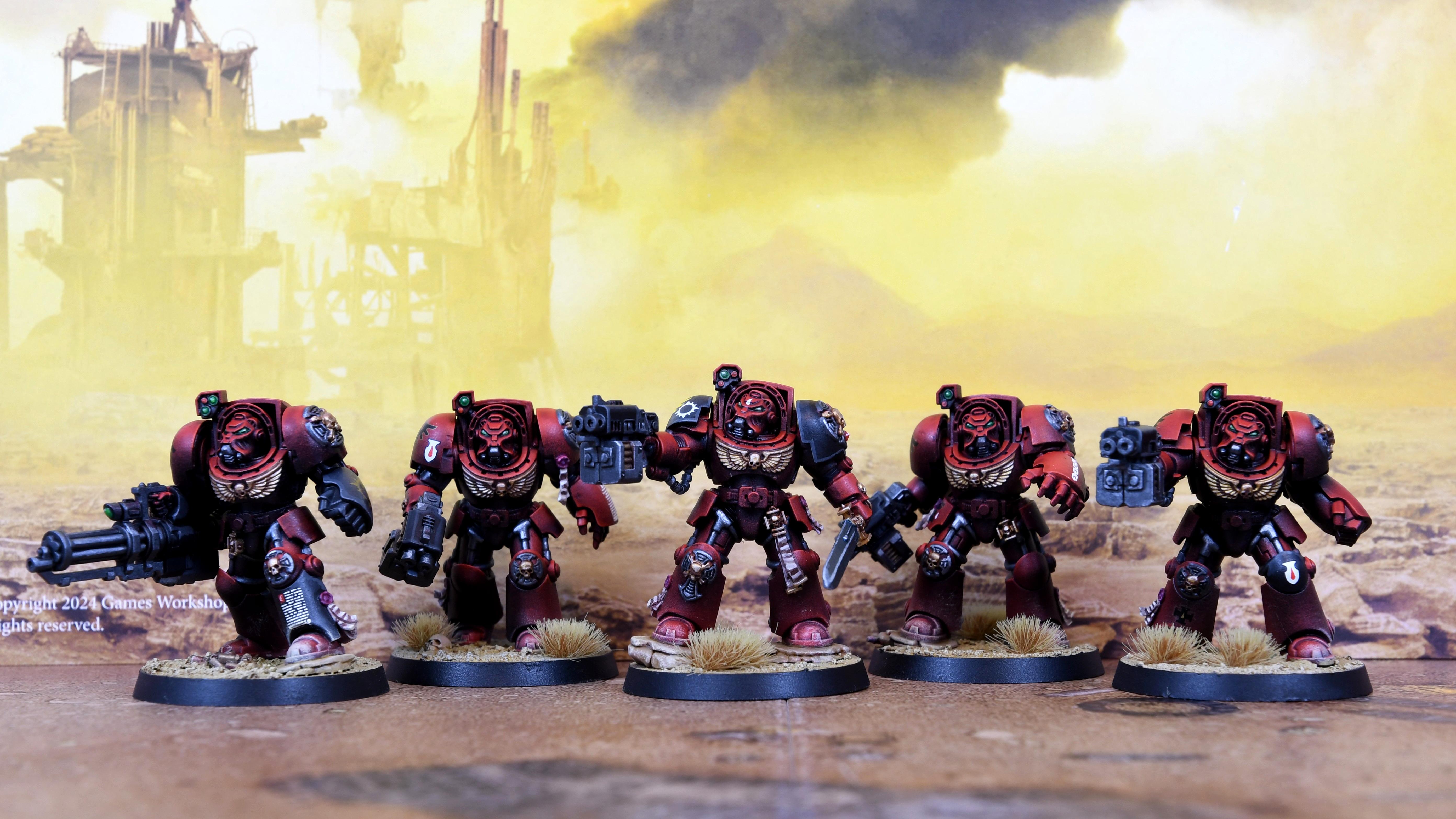 Blood Angels, Space Marines, Terminator Armor
