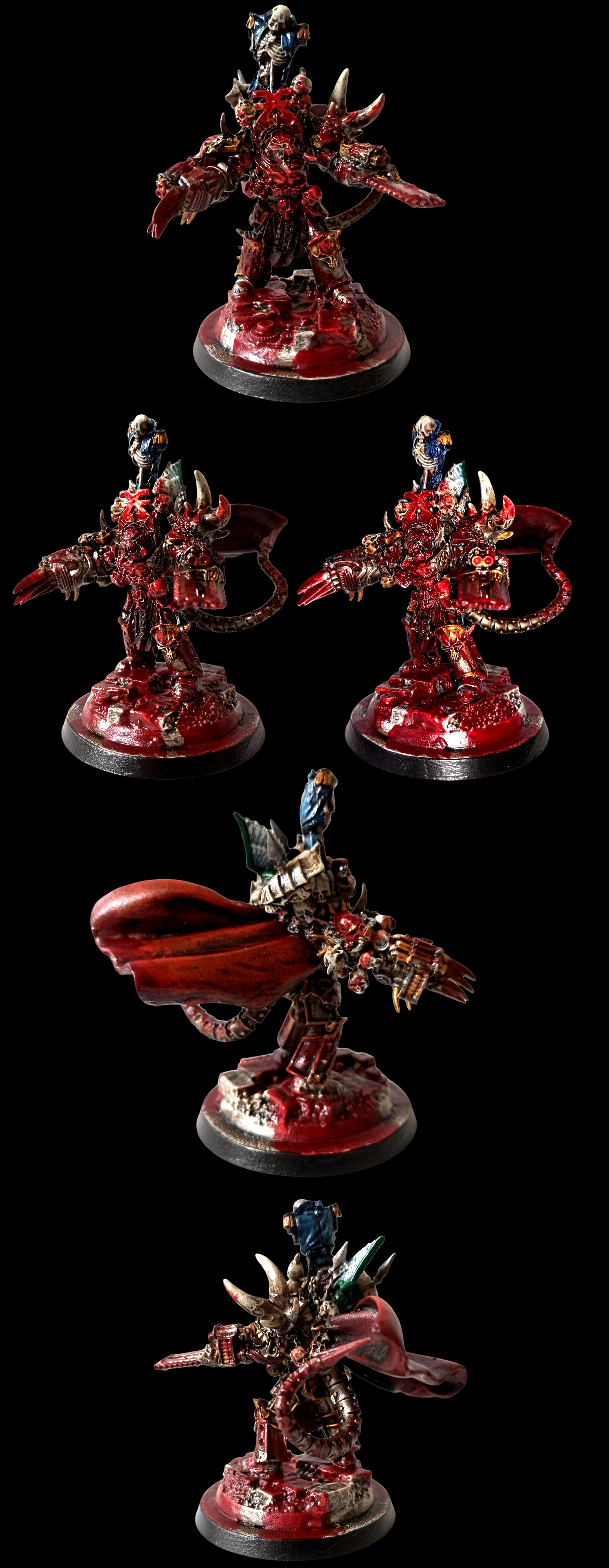 Chaos, Chaos Lord, Chaos Space Marines, Chaoslord, Chaoslord In Terminator Armour, Conversion, Custom, Iron Warriors, Khorne, Legion, Tarrax, Terminator Armor, Warhammer 40,000