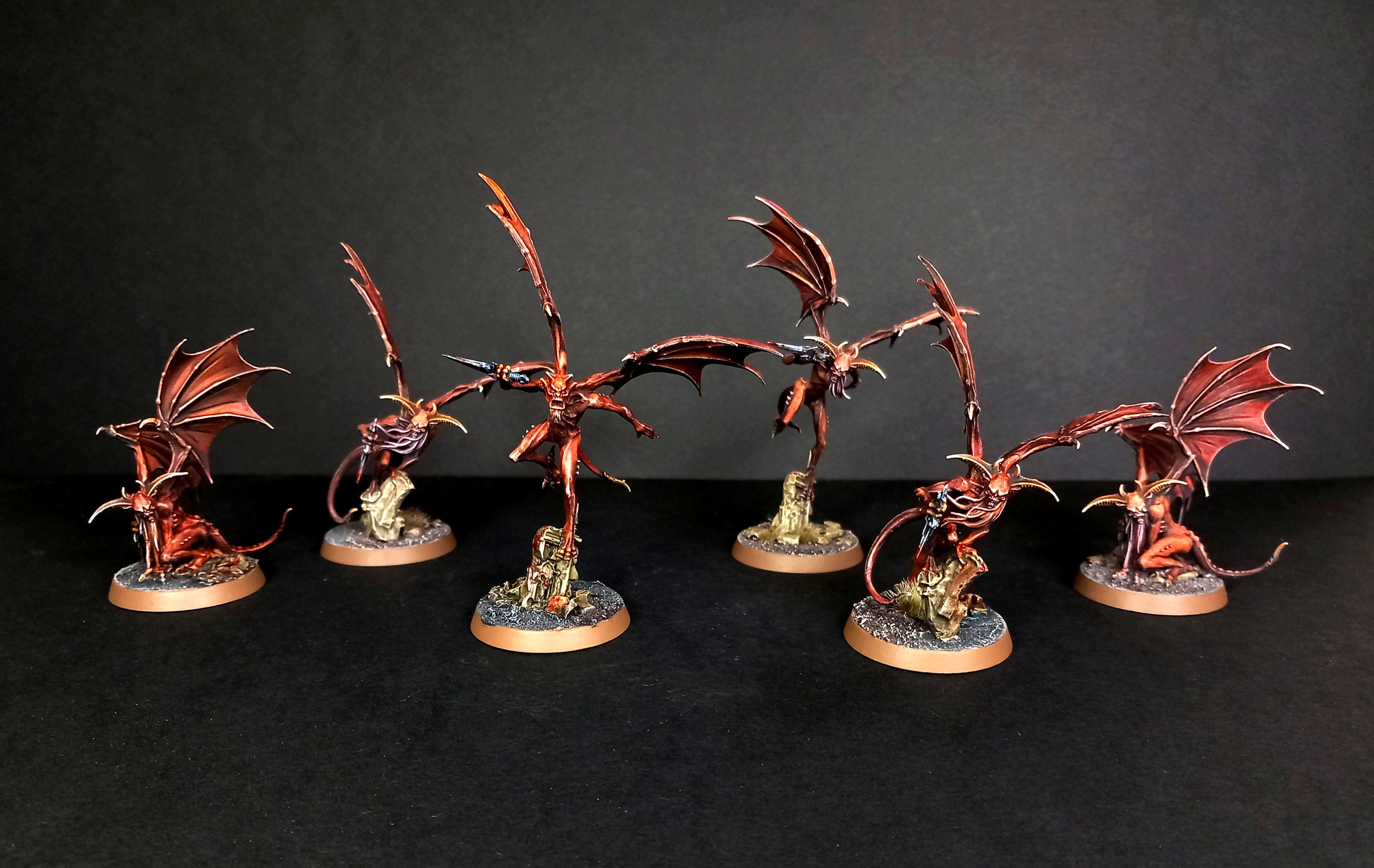 Age Of Sigmar, Chaos Furies, Chaotic Beasts, Citadel Paints, Games Workshop, Miniature Painting, Miniatures Painting, Minipainting, Painting Age Of Sigmar, Painting Aos, Painting Miniatures, Painting Minis, Painting Warhammer, Warcry, Warcry Official