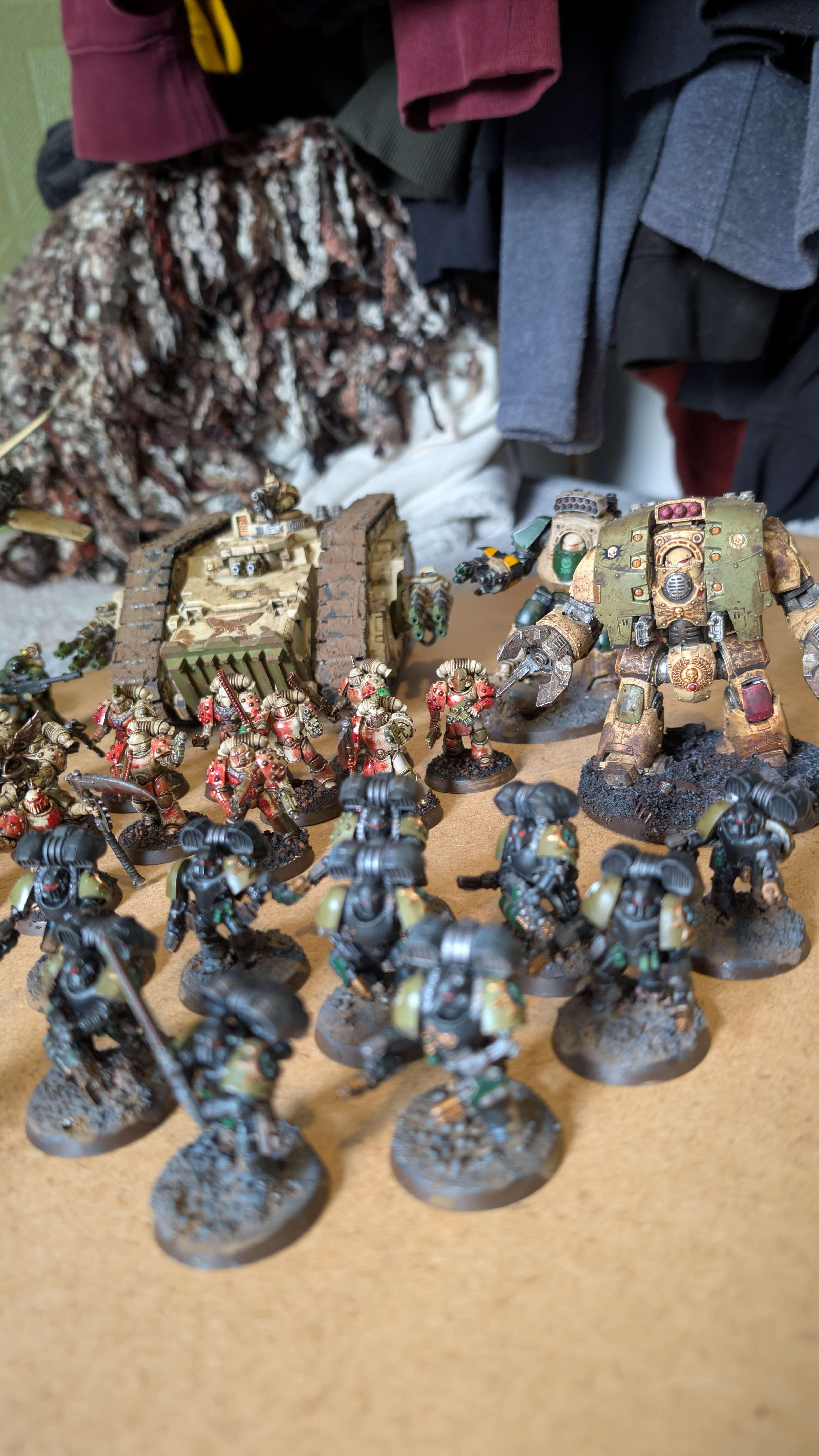 Destroyer Assault Squad, Despoilers, Dreads and Spartan