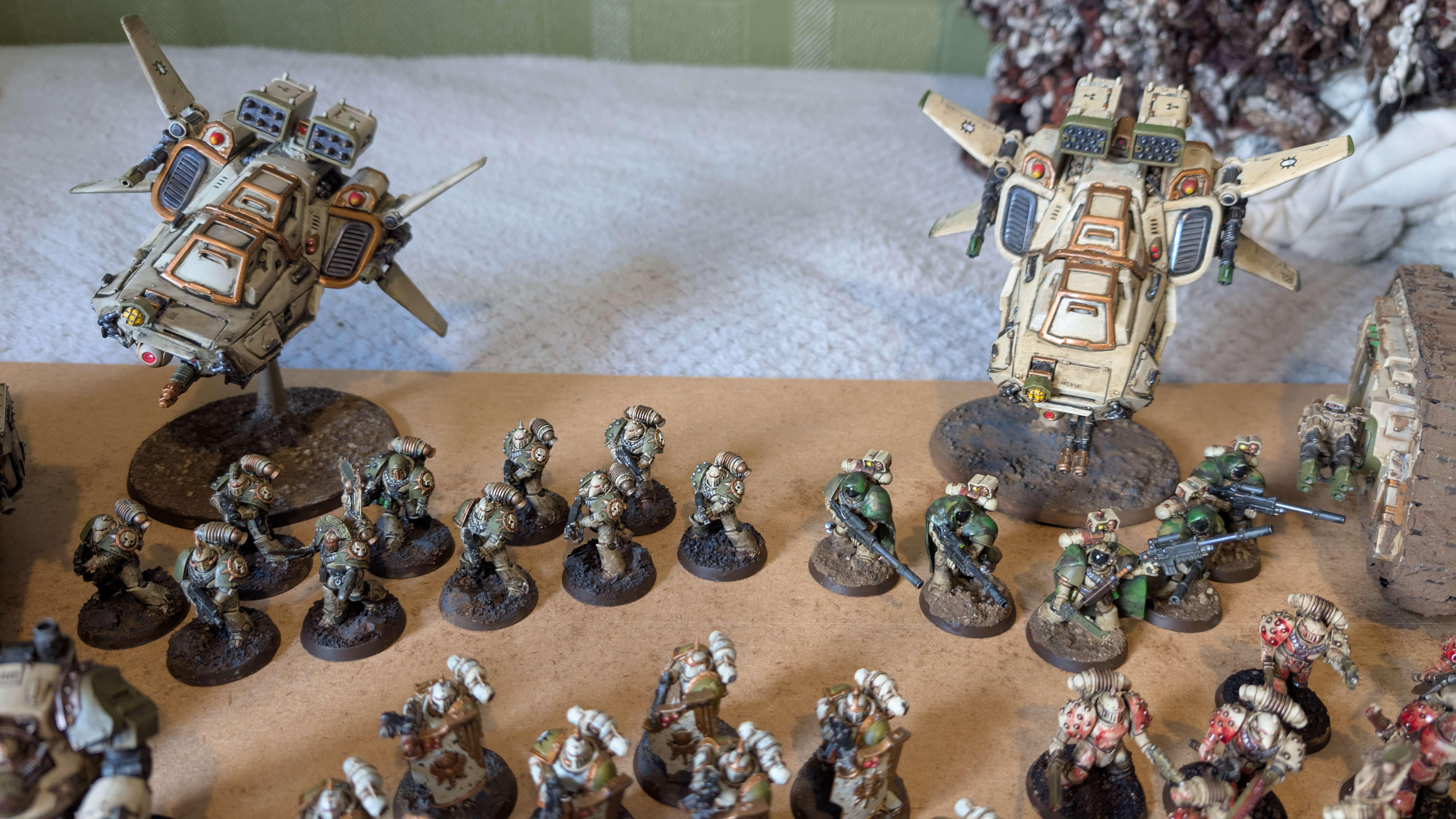 Tactical Squad, Recon Squad and Javelin Speeder Squadron