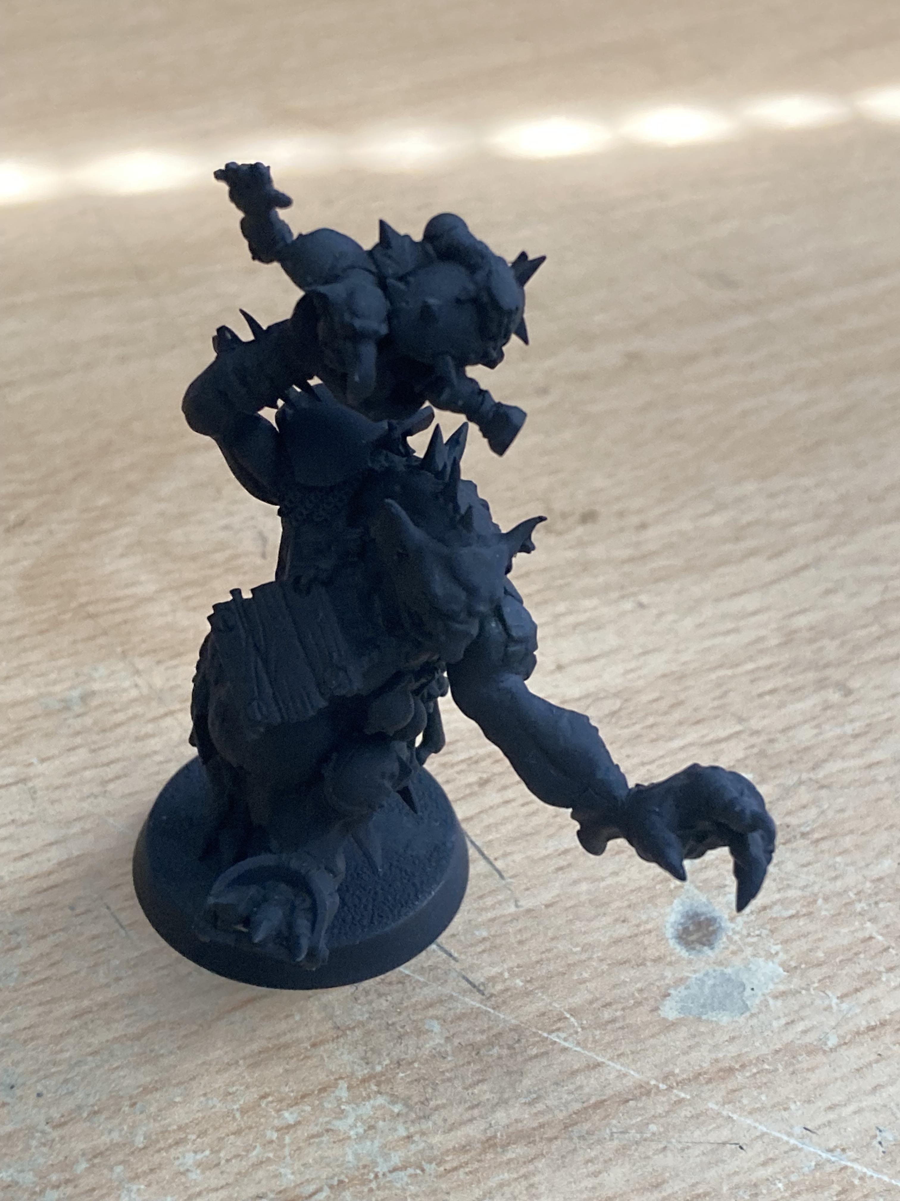 Blood Bowl, Goblins, Orcs, Troll, Work In Progress
