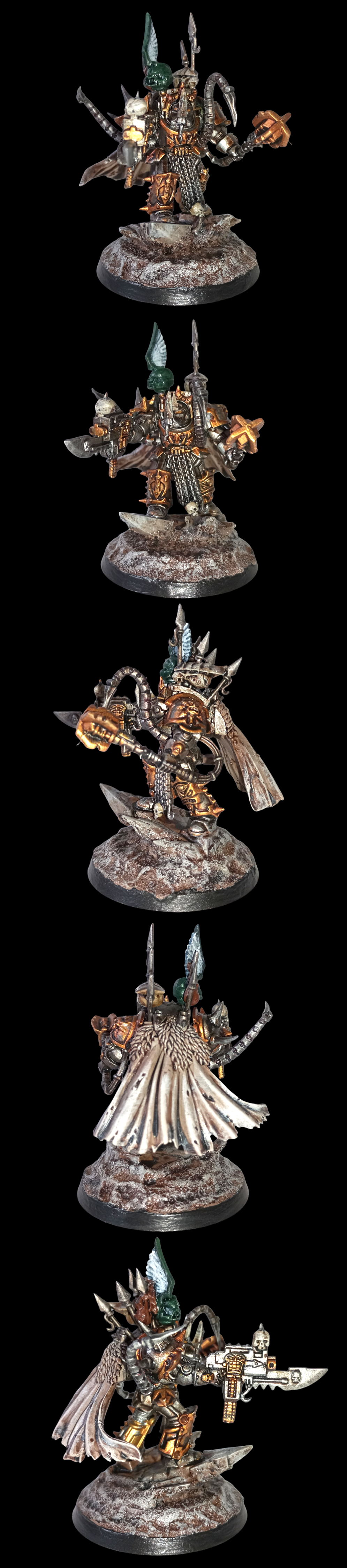 Astartes, Chaos, Chaos Lord, Chaos Space Marines, Conversion, Custom, Gorn, Iron Warriors, Legion, Terminator Armor